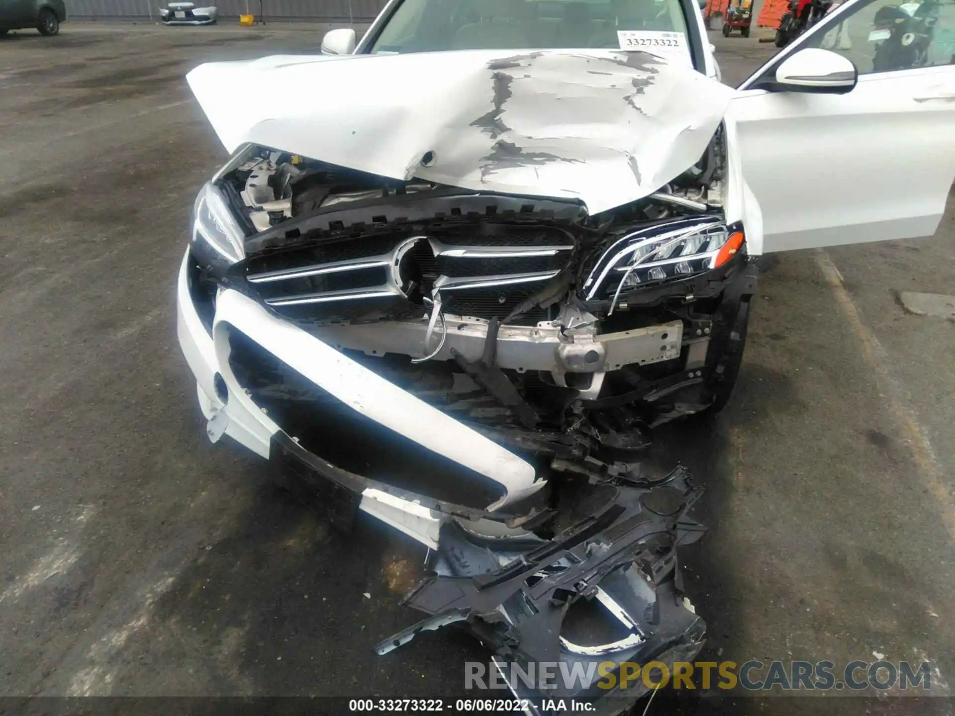 6 Photograph of a damaged car 55SWF8DB6KU287849 MERCEDES-BENZ C-CLASS 2019