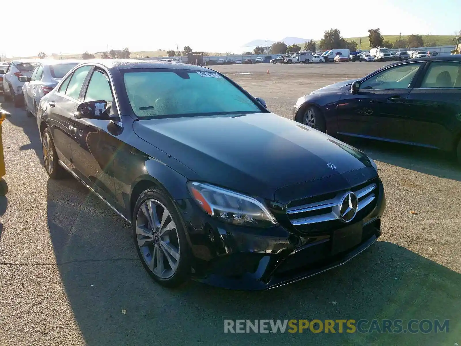 1 Photograph of a damaged car 55SWF8DB6KU288161 MERCEDES-BENZ C CLASS 2019