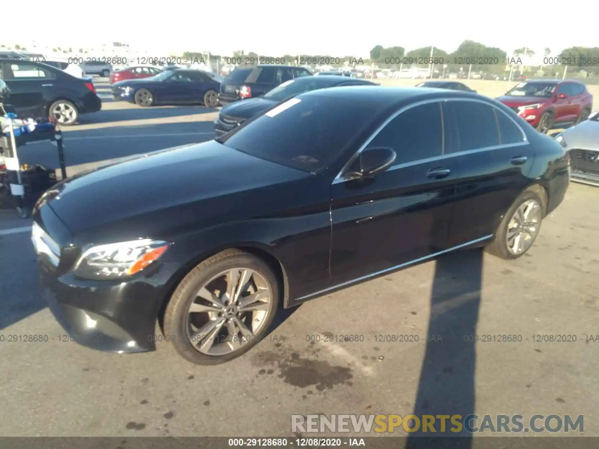 2 Photograph of a damaged car 55SWF8DB6KU288502 MERCEDES-BENZ C-CLASS 2019