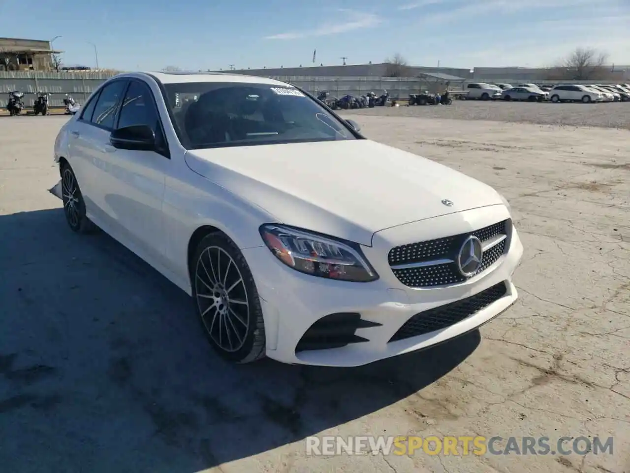 1 Photograph of a damaged car 55SWF8DB6KU289388 MERCEDES-BENZ C-CLASS 2019