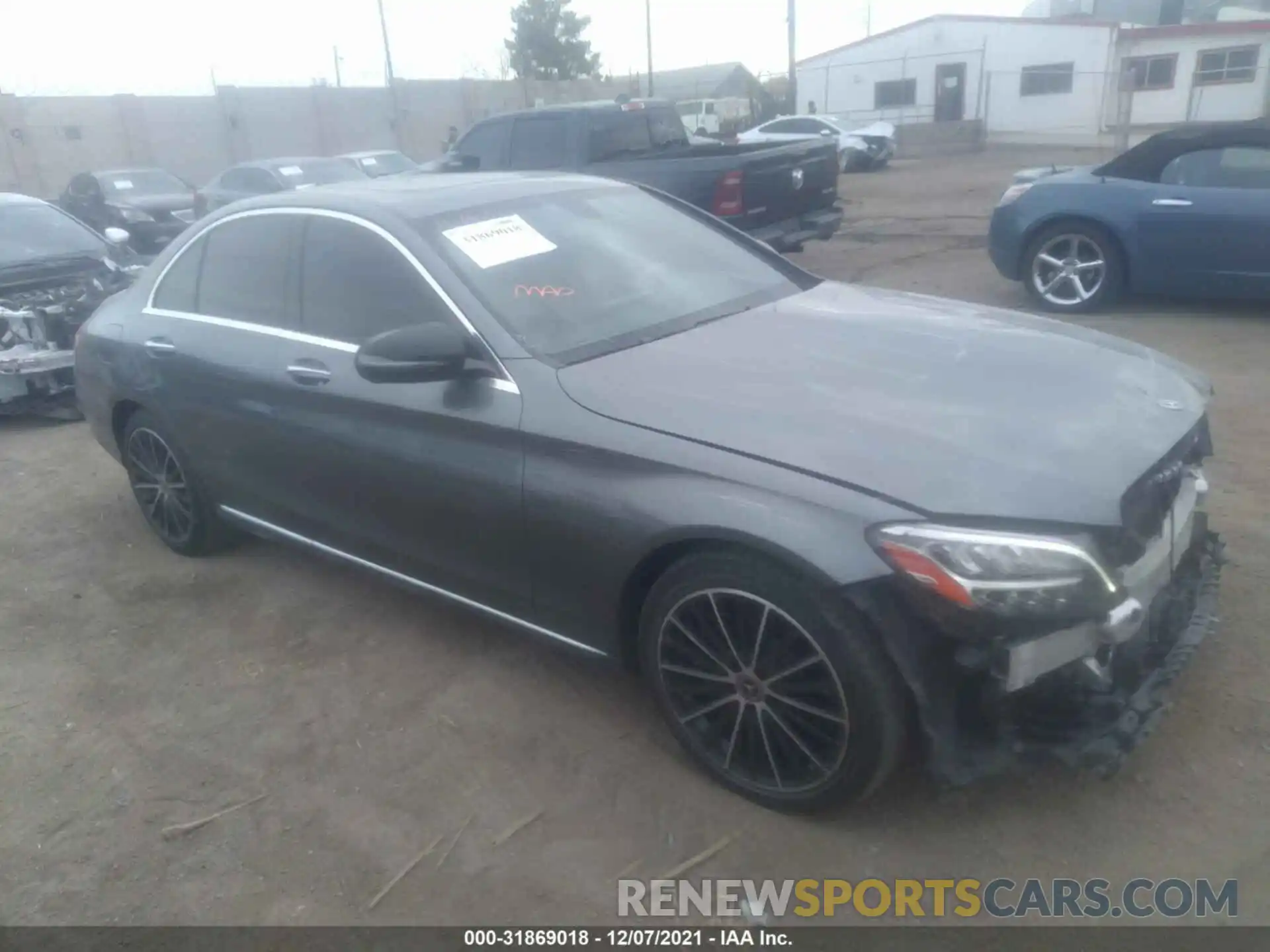 1 Photograph of a damaged car 55SWF8DB6KU293313 MERCEDES-BENZ C-CLASS 2019