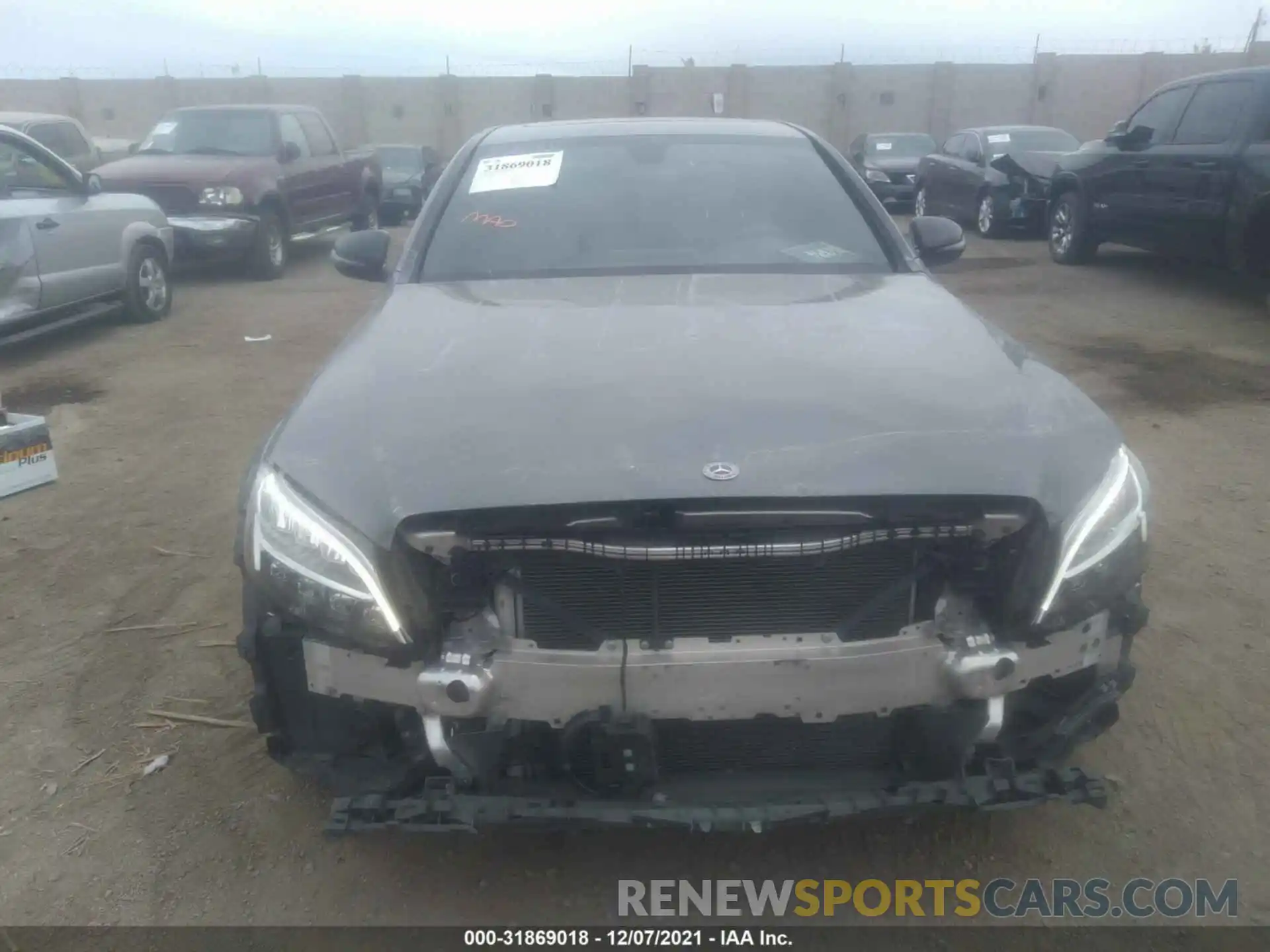 6 Photograph of a damaged car 55SWF8DB6KU293313 MERCEDES-BENZ C-CLASS 2019