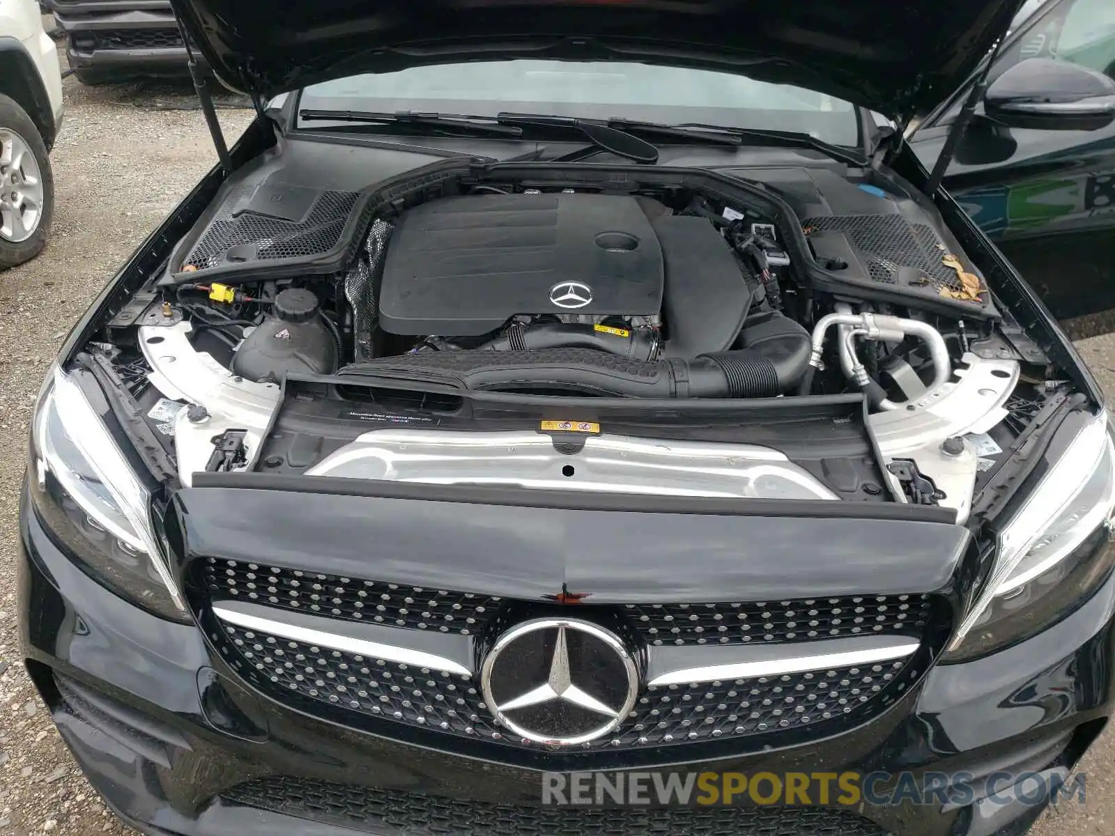 7 Photograph of a damaged car 55SWF8DB6KU294218 MERCEDES-BENZ C CLASS 2019