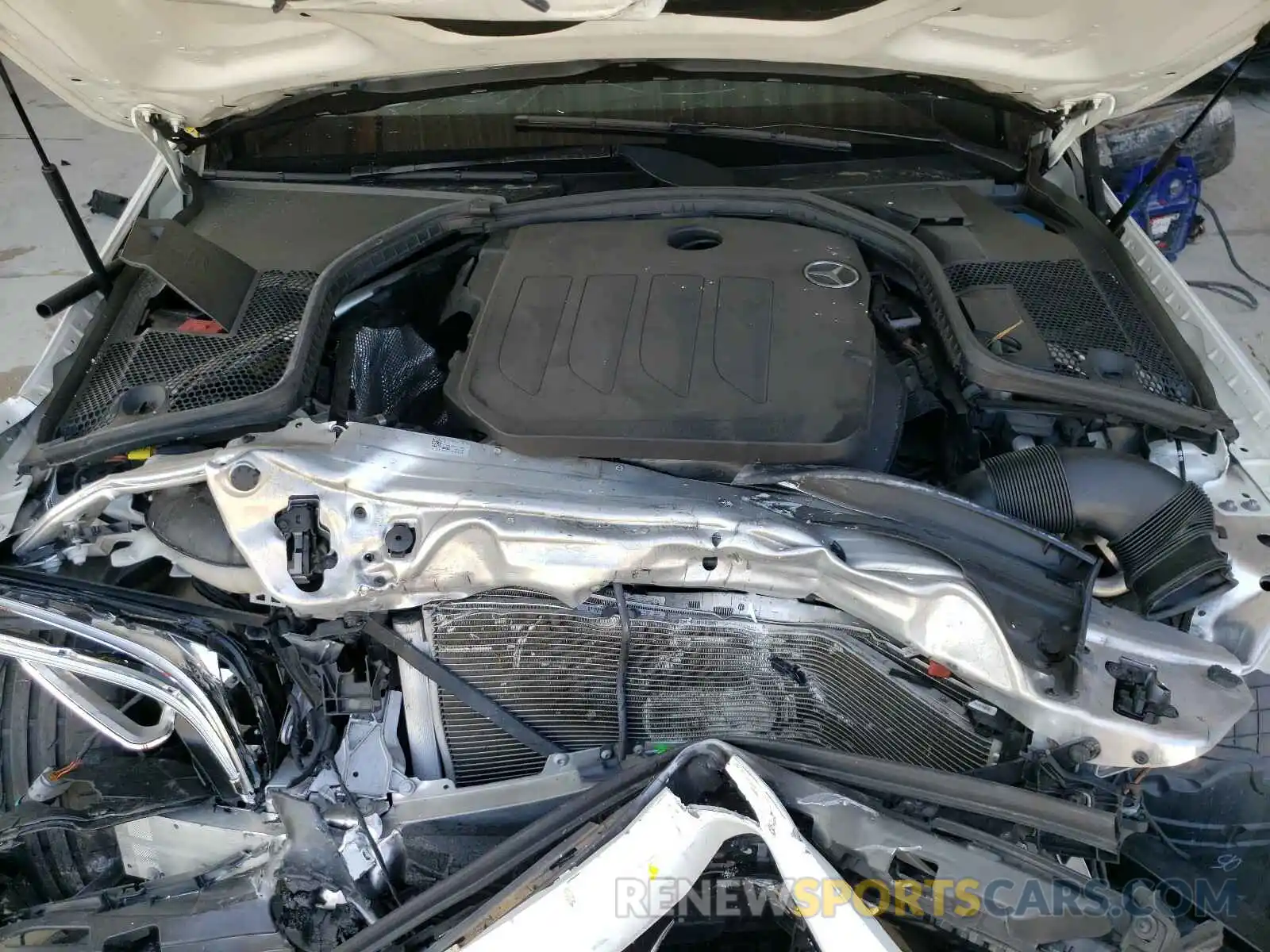 7 Photograph of a damaged car 55SWF8DB6KU294736 MERCEDES-BENZ C CLASS 2019