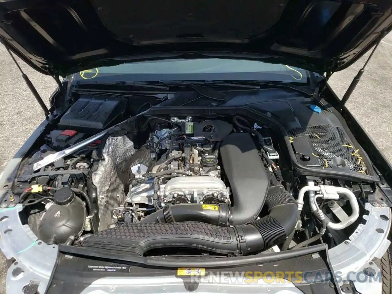 7 Photograph of a damaged car 55SWF8DB6KU295255 MERCEDES-BENZ C-CLASS 2019