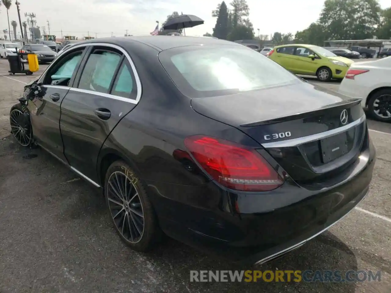 3 Photograph of a damaged car 55SWF8DB6KU295451 MERCEDES-BENZ C-CLASS 2019