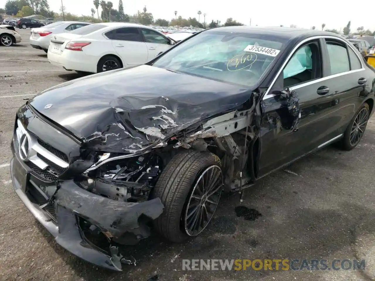 9 Photograph of a damaged car 55SWF8DB6KU295451 MERCEDES-BENZ C-CLASS 2019