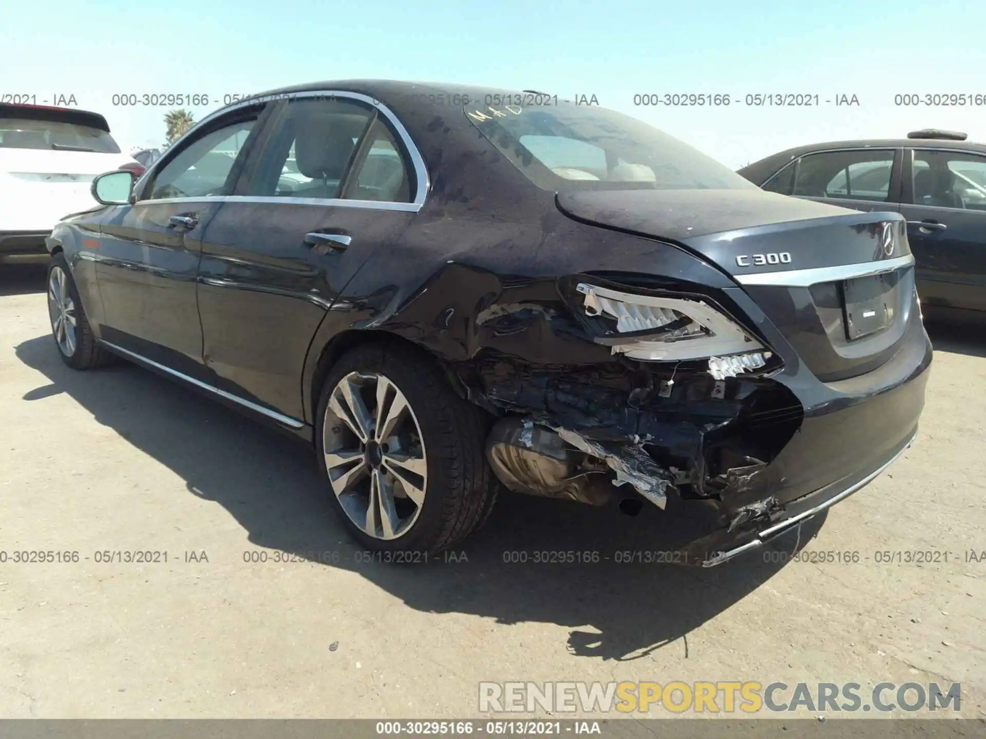 3 Photograph of a damaged car 55SWF8DB6KU297104 MERCEDES-BENZ C-CLASS 2019