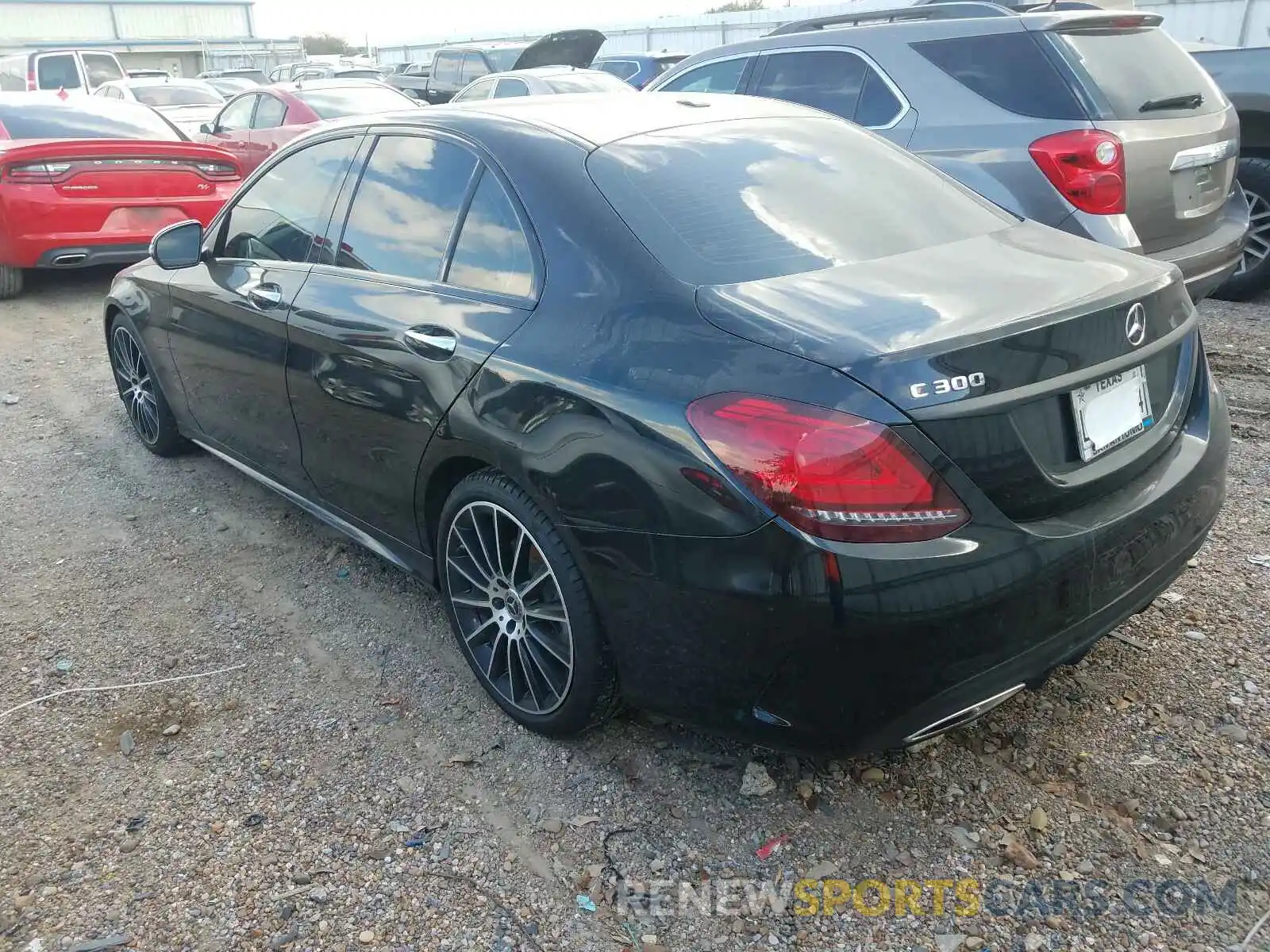 3 Photograph of a damaged car 55SWF8DB6KU298088 MERCEDES-BENZ C CLASS 2019