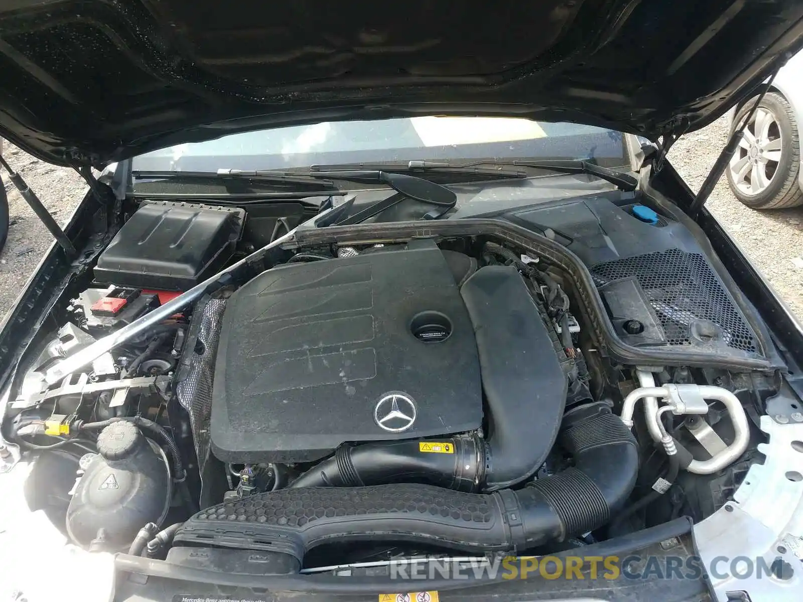 7 Photograph of a damaged car 55SWF8DB6KU298088 MERCEDES-BENZ C CLASS 2019