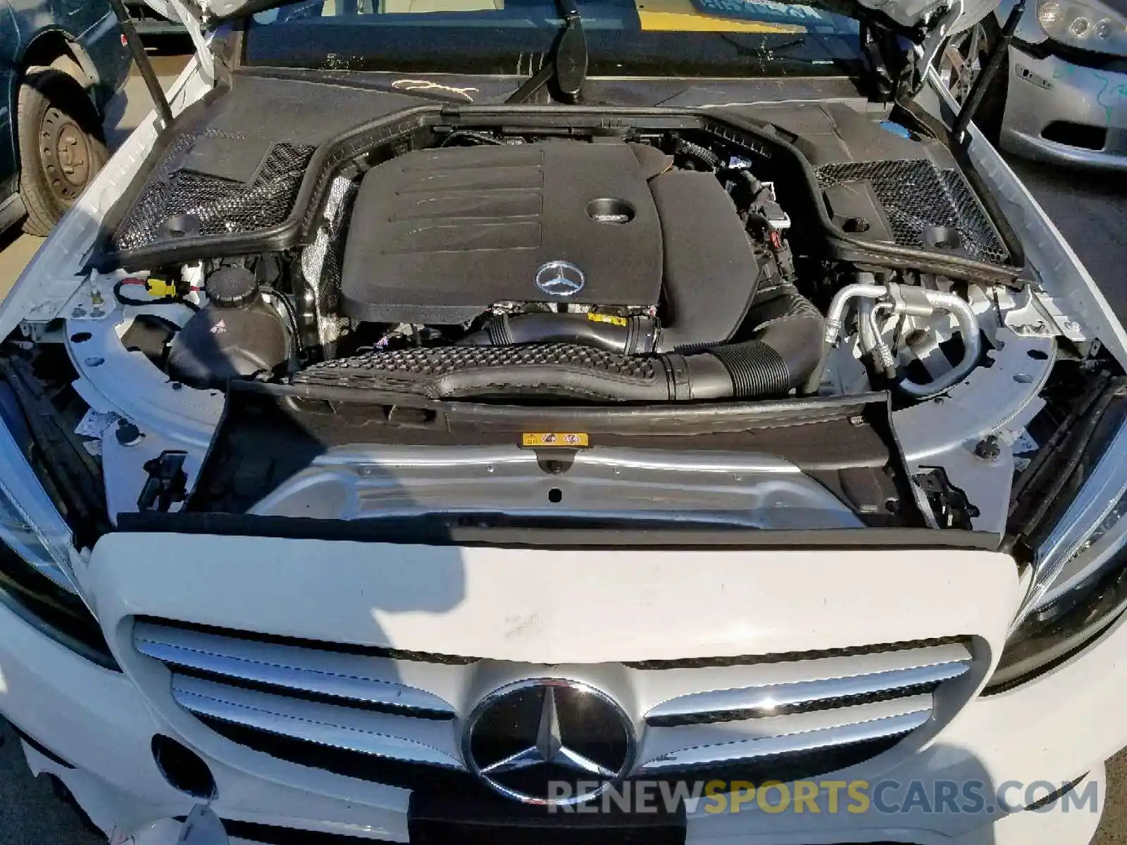 7 Photograph of a damaged car 55SWF8DB6KU298723 MERCEDES-BENZ C CLASS 2019