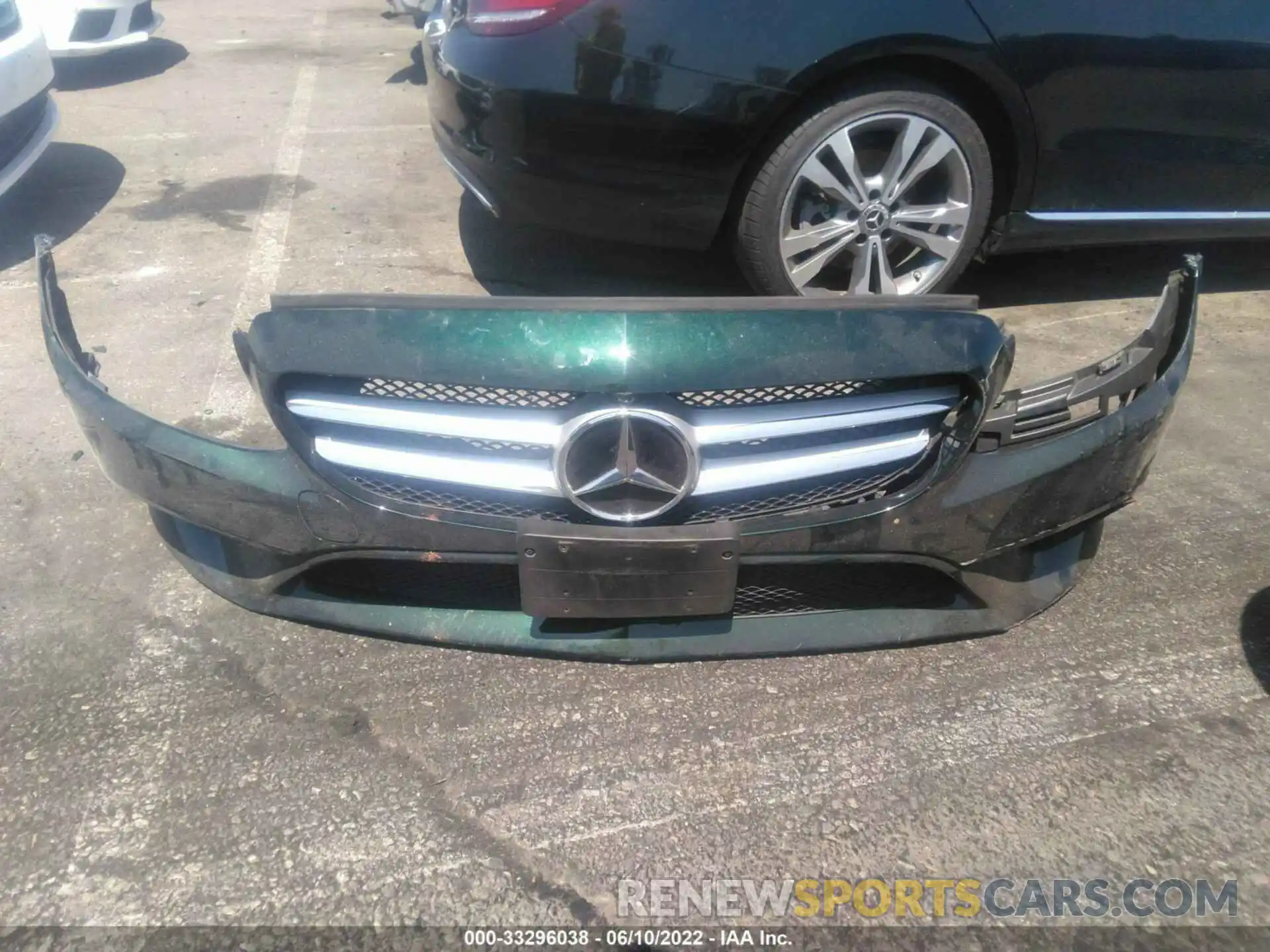 11 Photograph of a damaged car 55SWF8DB6KU300485 MERCEDES-BENZ C-CLASS 2019