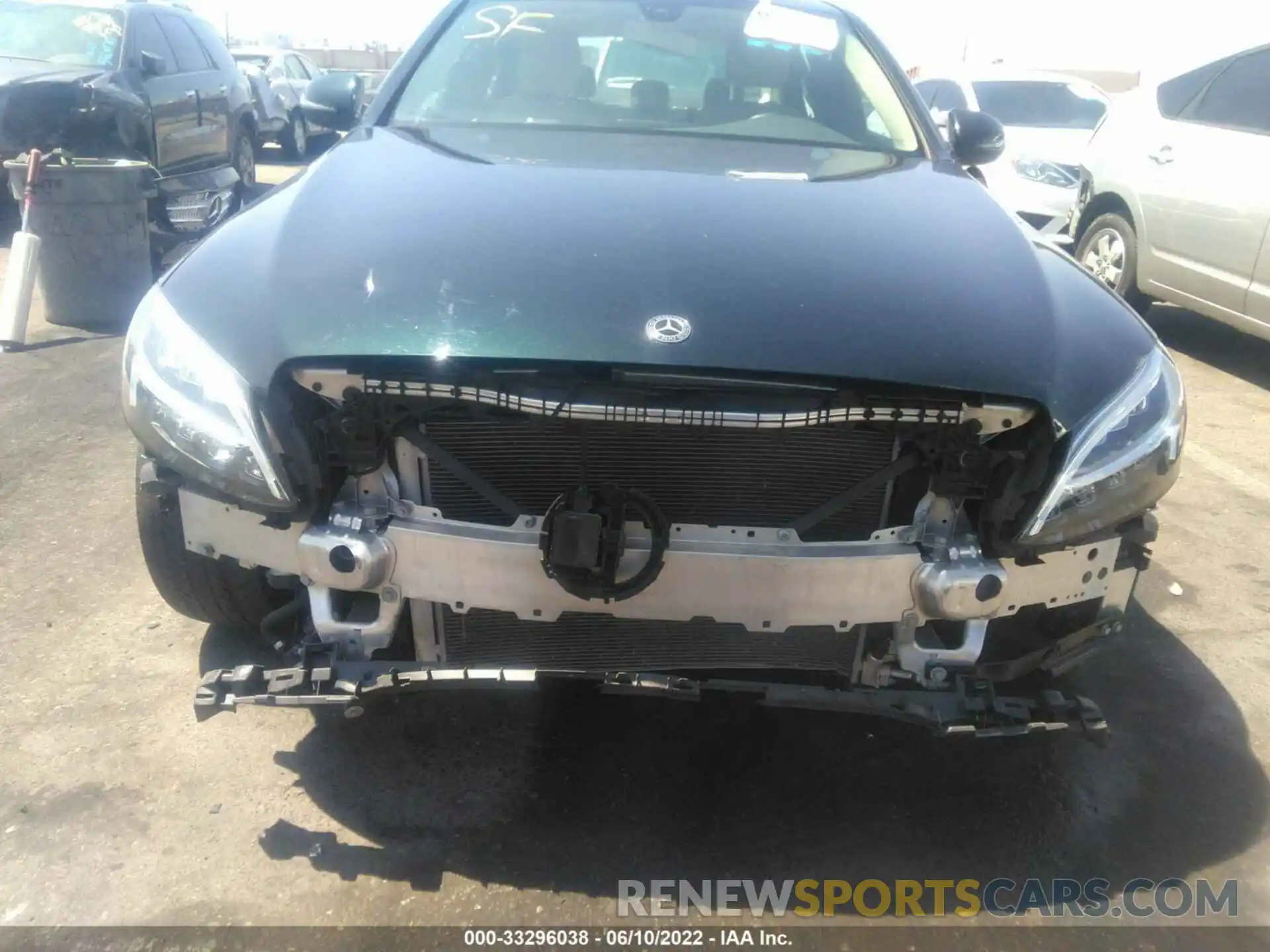 6 Photograph of a damaged car 55SWF8DB6KU300485 MERCEDES-BENZ C-CLASS 2019