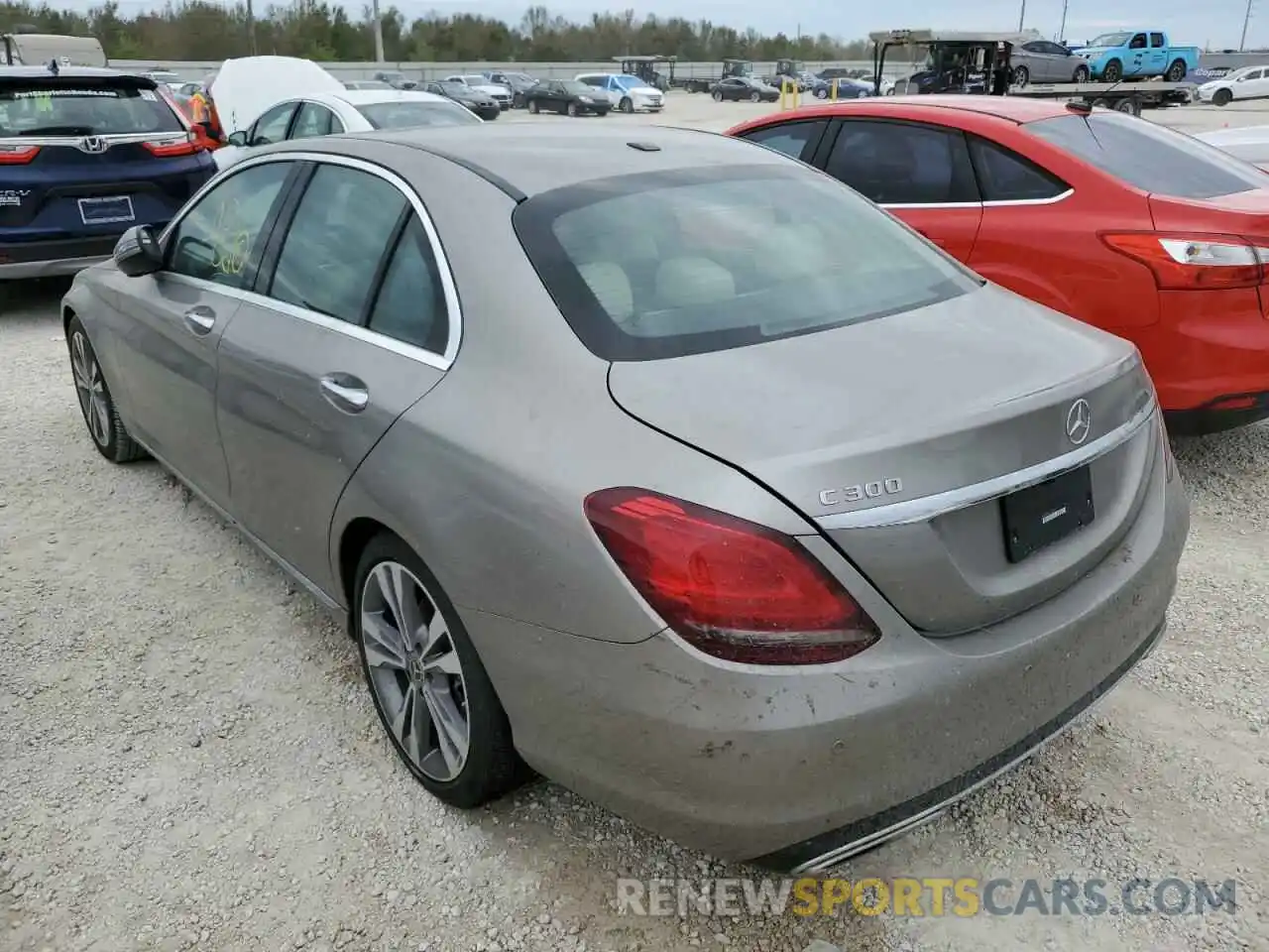 3 Photograph of a damaged car 55SWF8DB6KU300857 MERCEDES-BENZ C-CLASS 2019