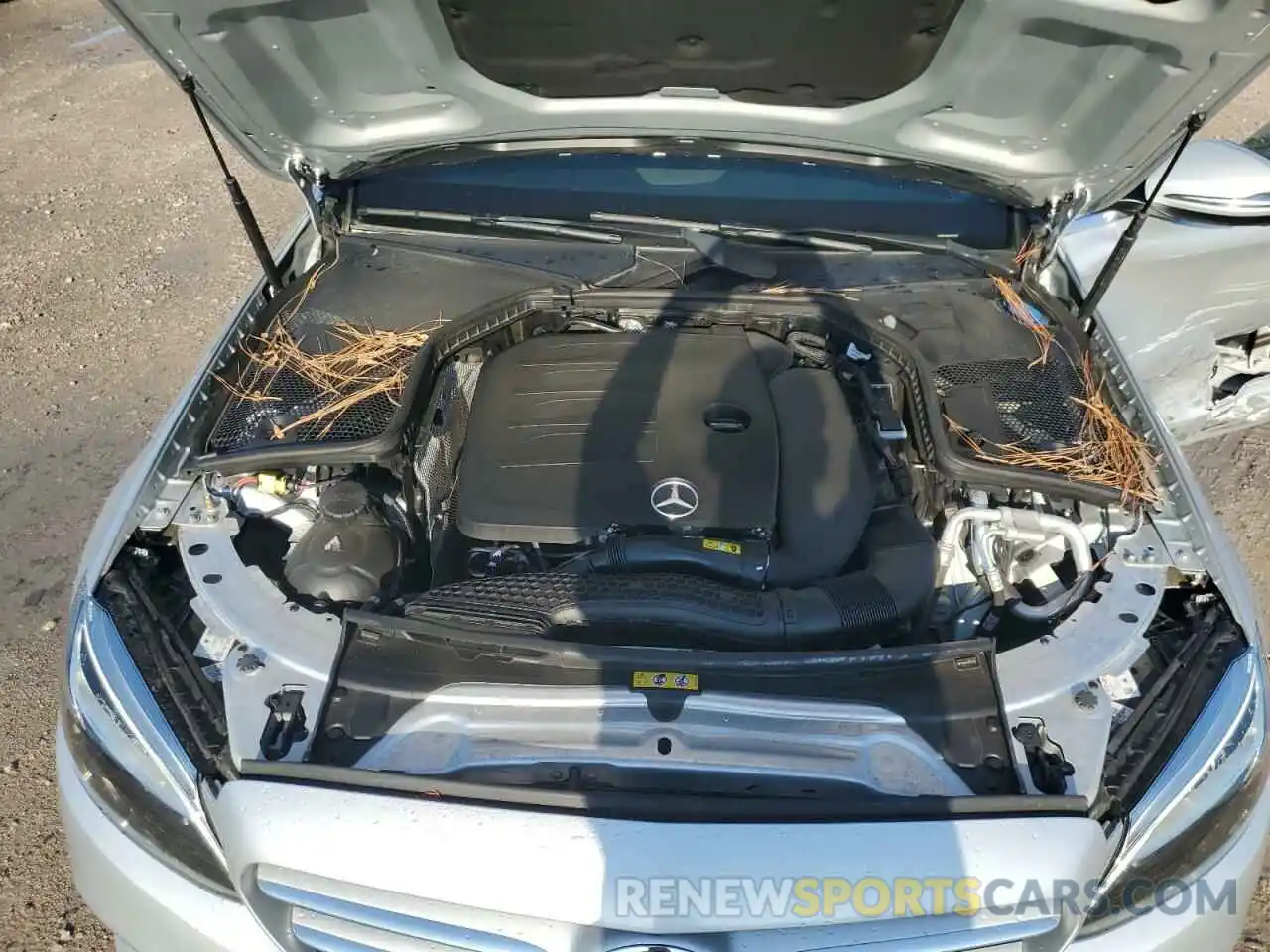 7 Photograph of a damaged car 55SWF8DB6KU302382 MERCEDES-BENZ C-CLASS 2019