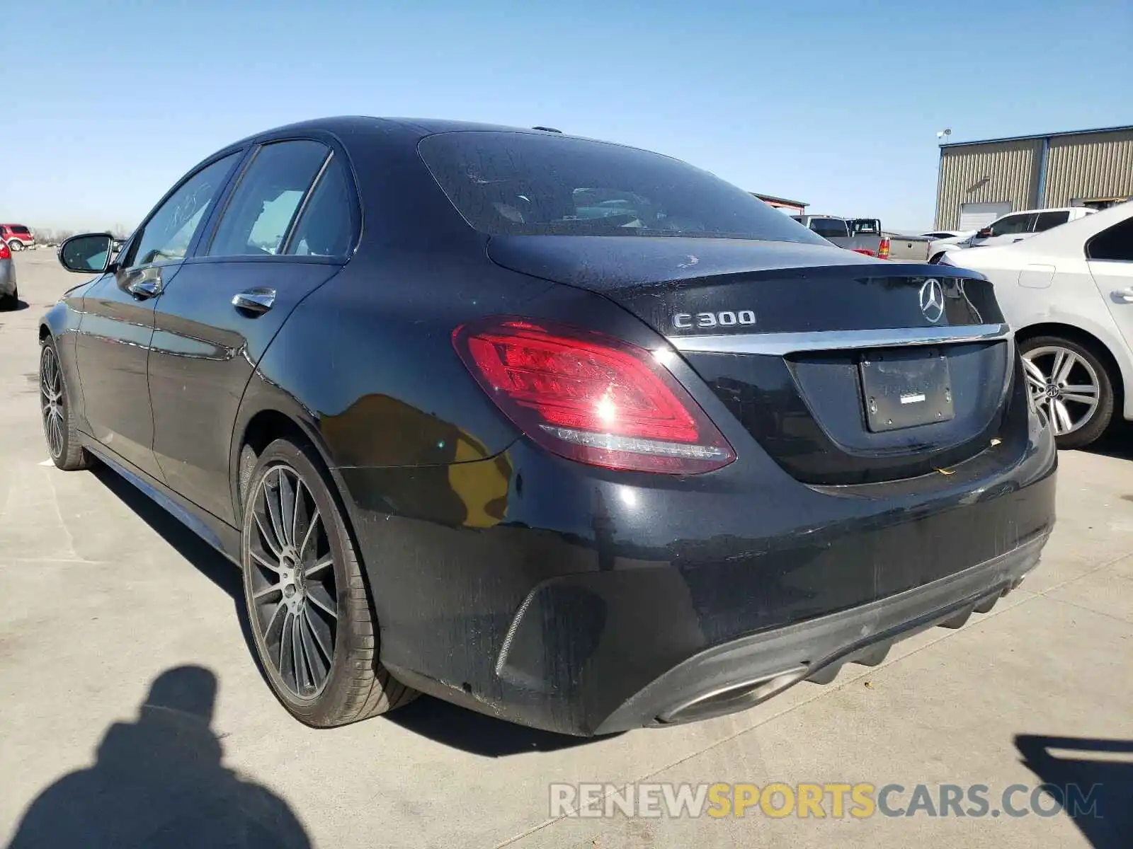 3 Photograph of a damaged car 55SWF8DB6KU309803 MERCEDES-BENZ C CLASS 2019