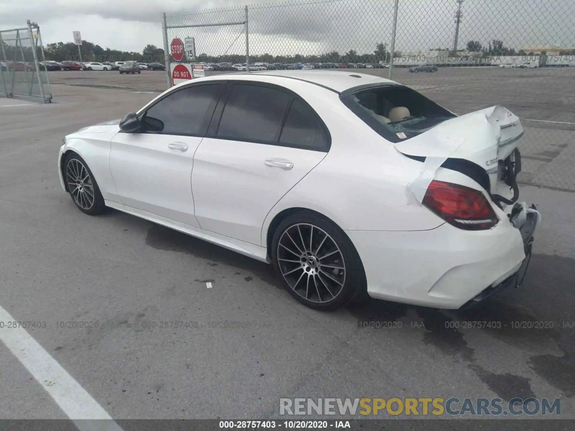 3 Photograph of a damaged car 55SWF8DB6KU311759 MERCEDES-BENZ C-CLASS 2019