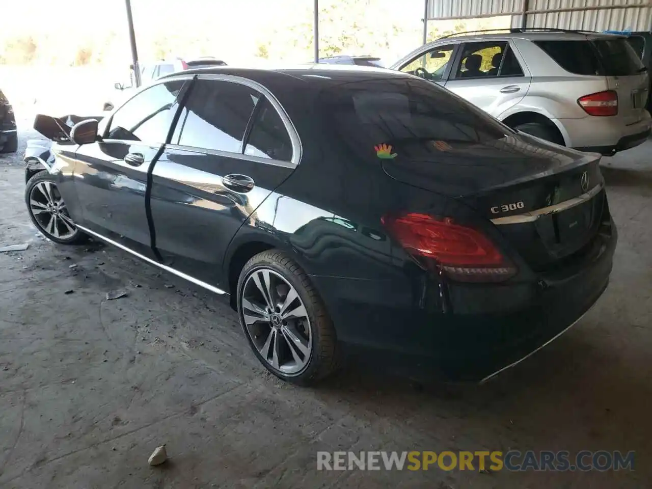 3 Photograph of a damaged car 55SWF8DB6KU321868 MERCEDES-BENZ C-CLASS 2019