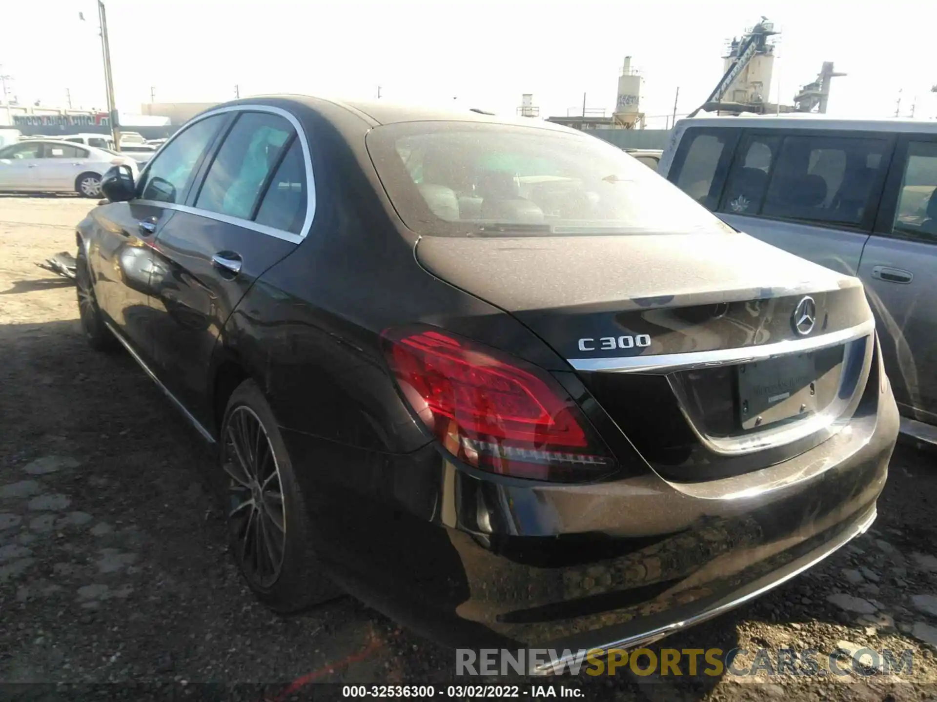 3 Photograph of a damaged car 55SWF8DB6KU322745 MERCEDES-BENZ C-CLASS 2019