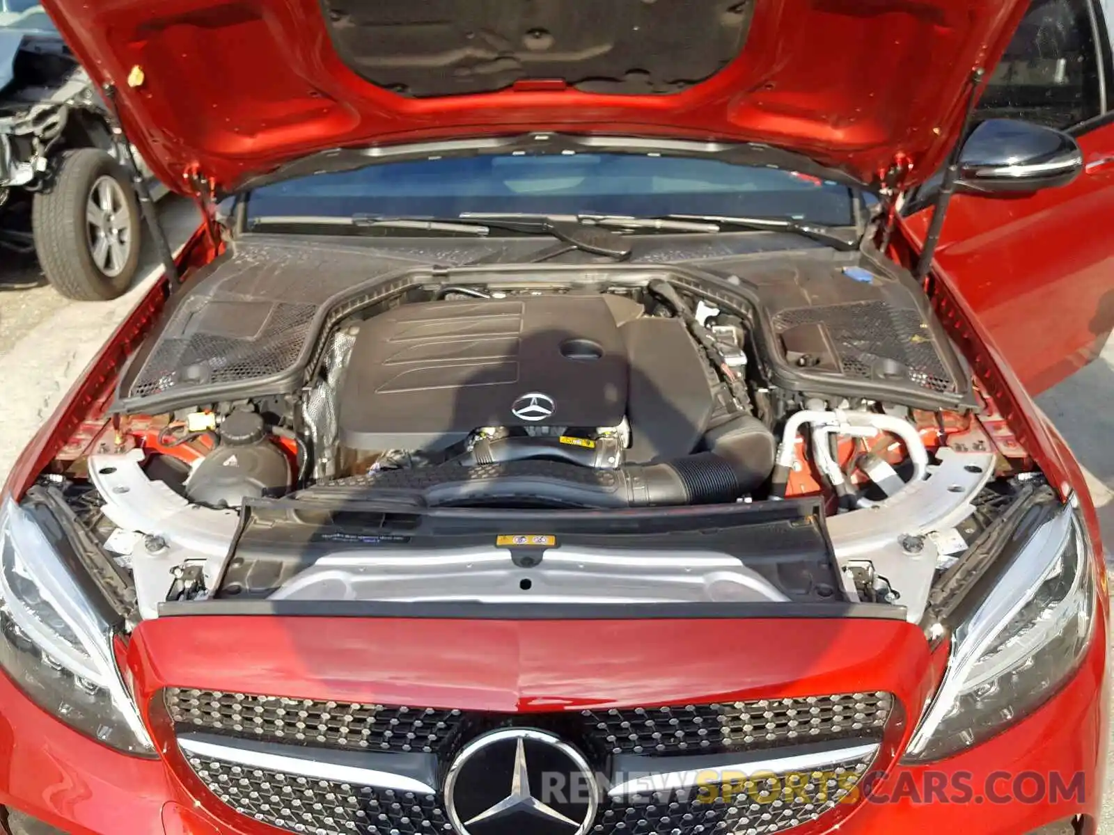 7 Photograph of a damaged car 55SWF8DB7KU283065 MERCEDES-BENZ C CLASS 2019