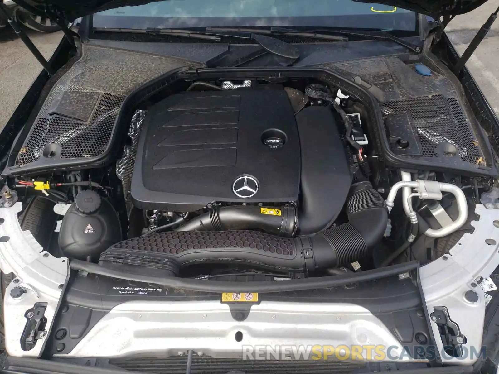 7 Photograph of a damaged car 55SWF8DB7KU286547 MERCEDES-BENZ C-CLASS 2019