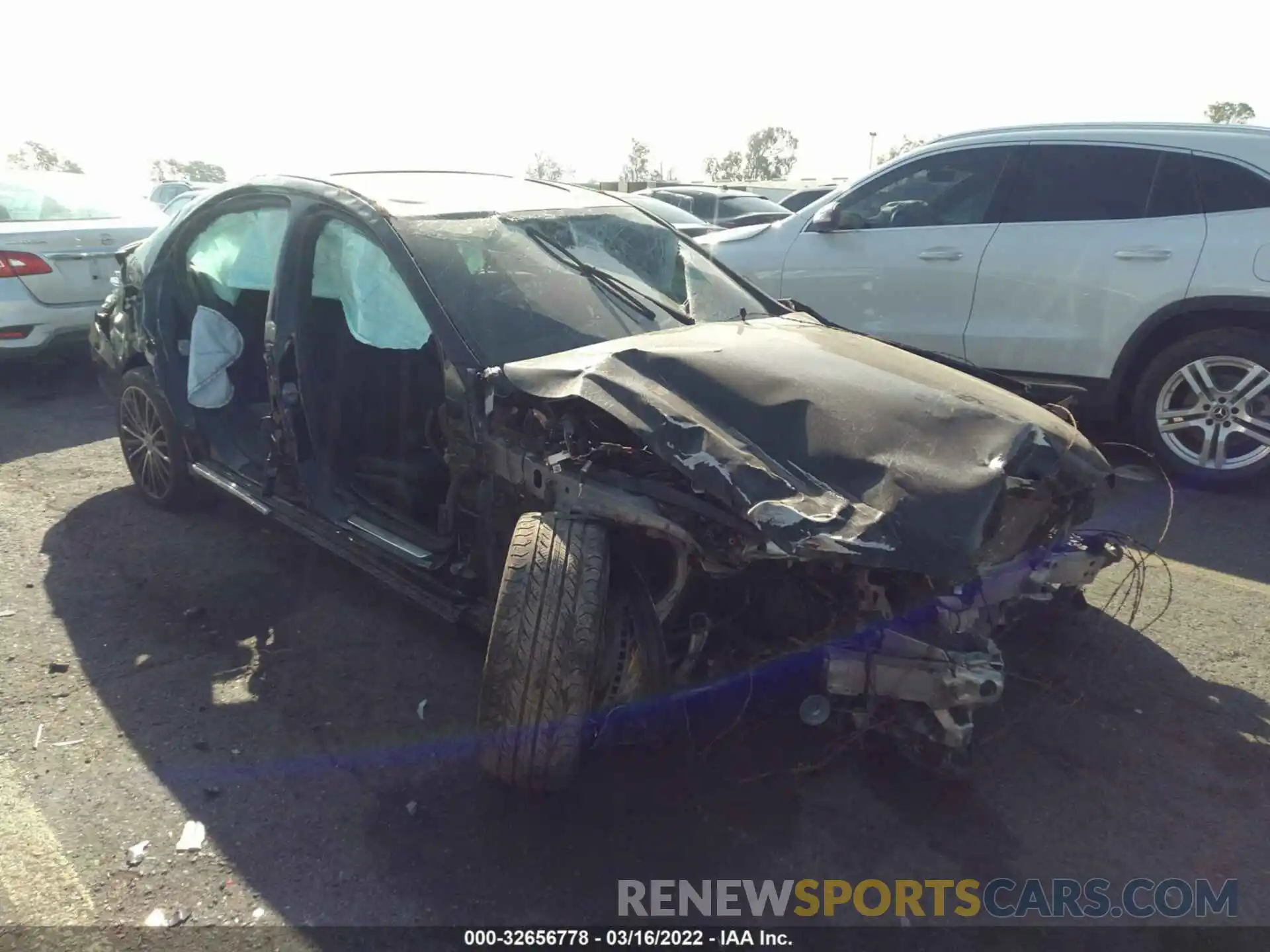 1 Photograph of a damaged car 55SWF8DB7KU286659 MERCEDES-BENZ C-CLASS 2019