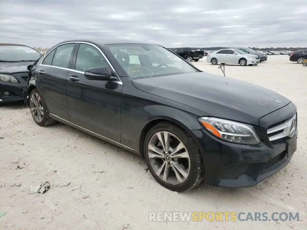 1 Photograph of a damaged car 55SWF8DB7KU288105 MERCEDES-BENZ C-CLASS 2019