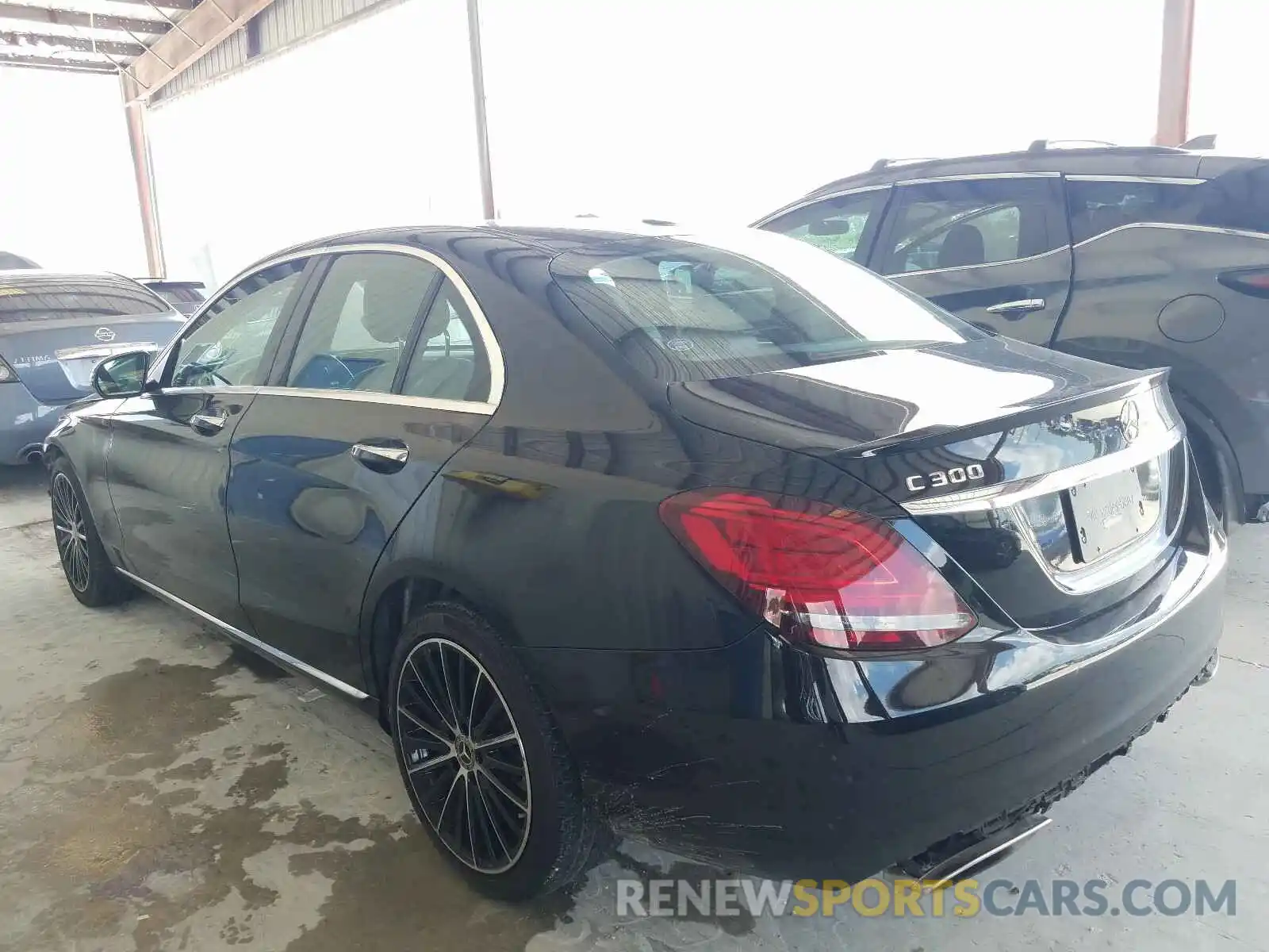 3 Photograph of a damaged car 55SWF8DB7KU293711 MERCEDES-BENZ C CLASS 2019