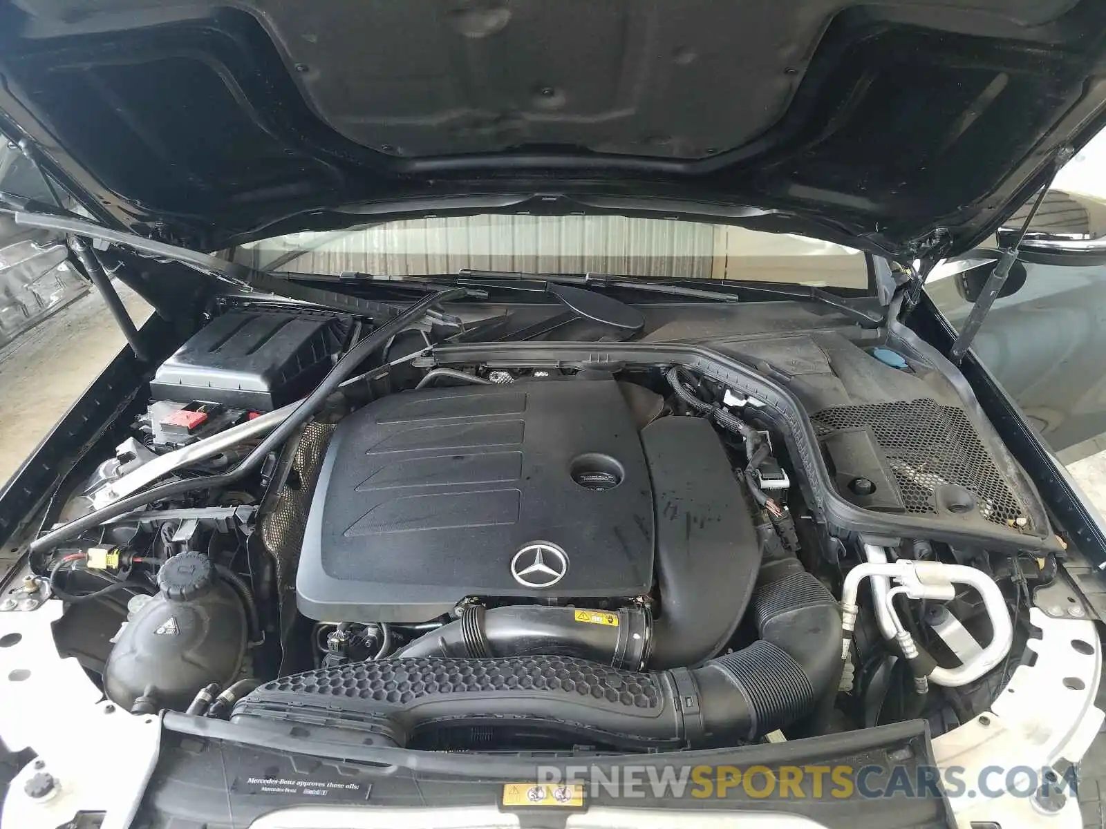 7 Photograph of a damaged car 55SWF8DB7KU293711 MERCEDES-BENZ C CLASS 2019