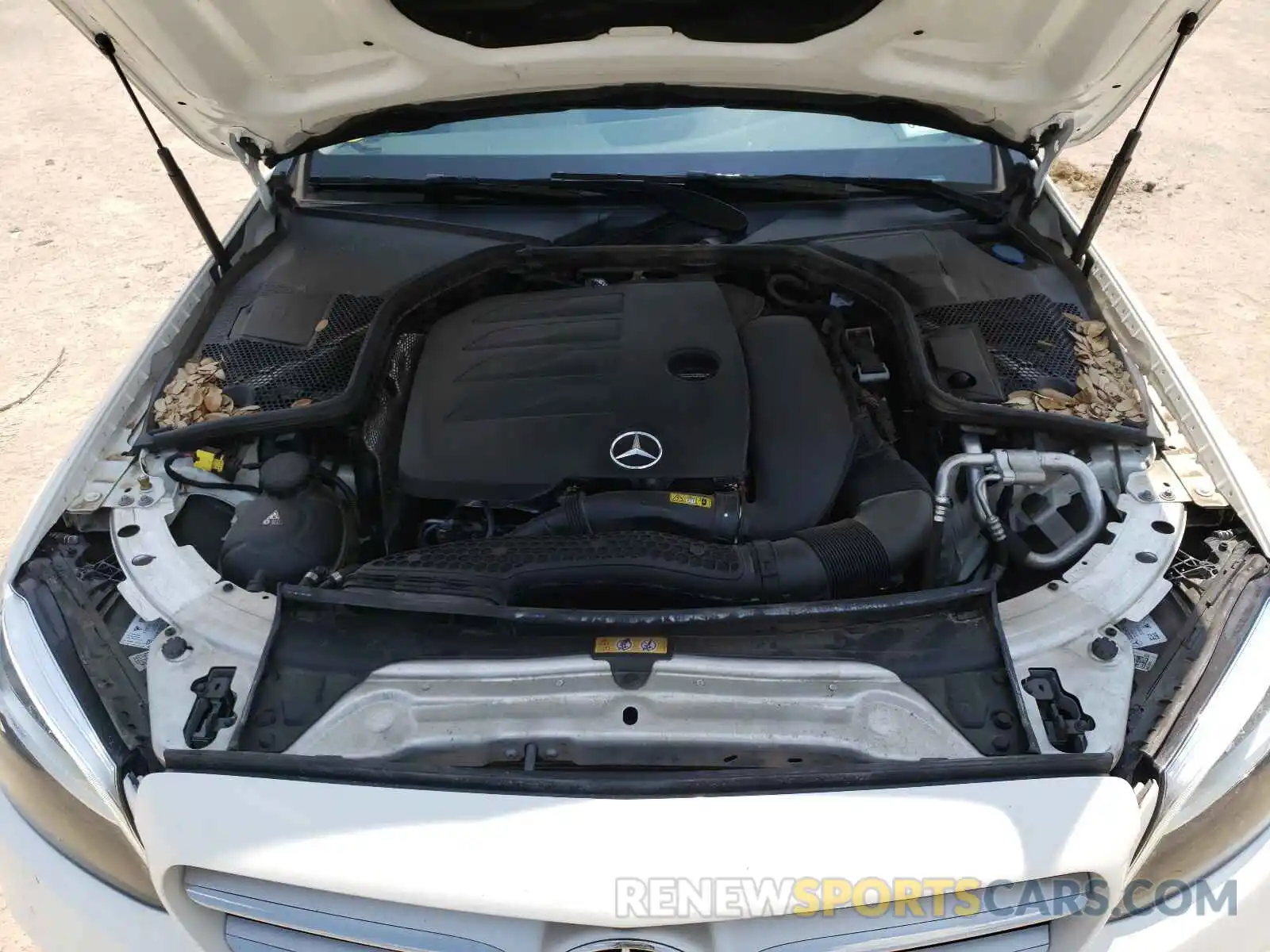 7 Photograph of a damaged car 55SWF8DB7KU294275 MERCEDES-BENZ C-CLASS 2019