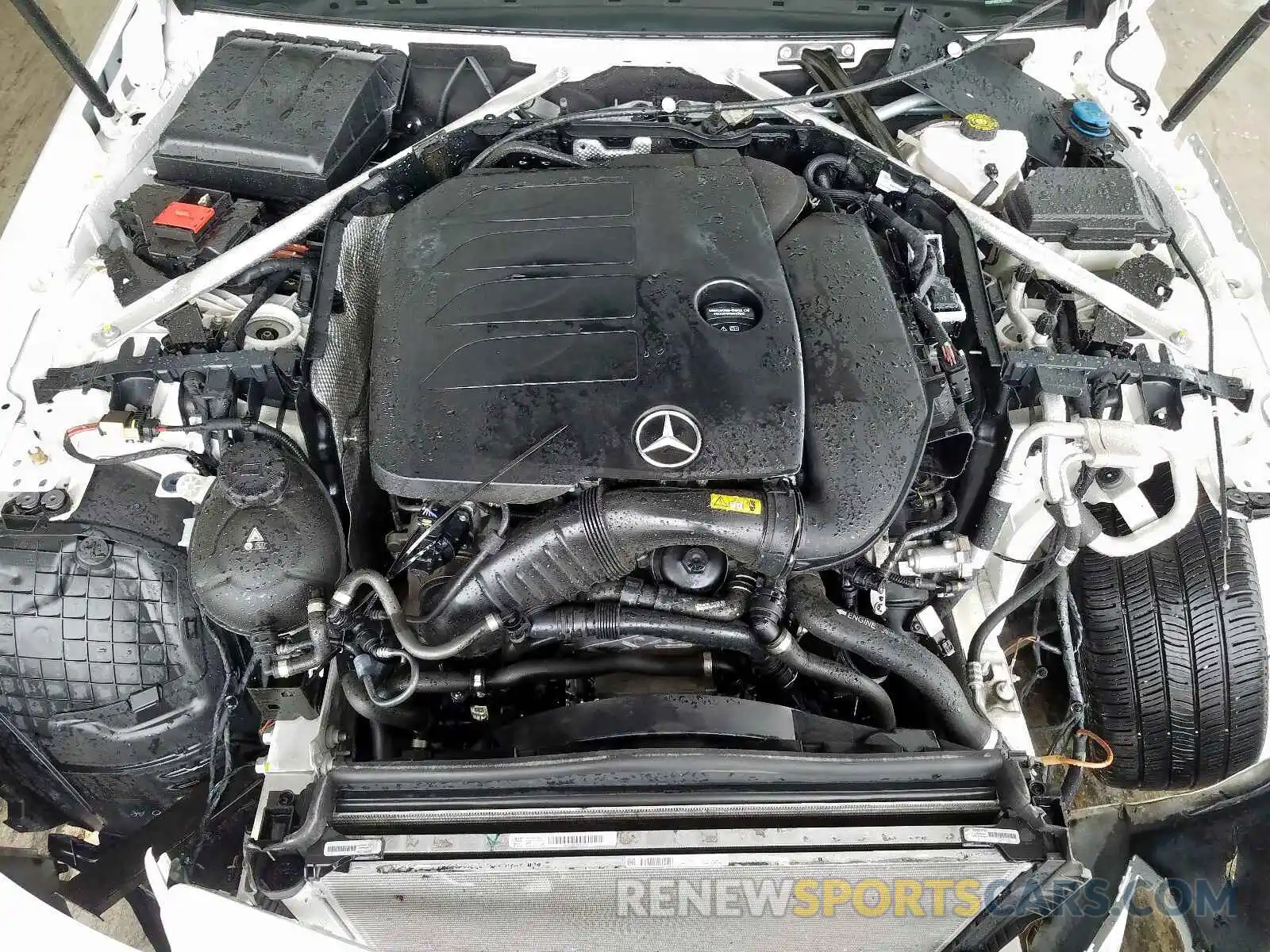 7 Photograph of a damaged car 55SWF8DB7KU294809 MERCEDES-BENZ C CLASS 2019