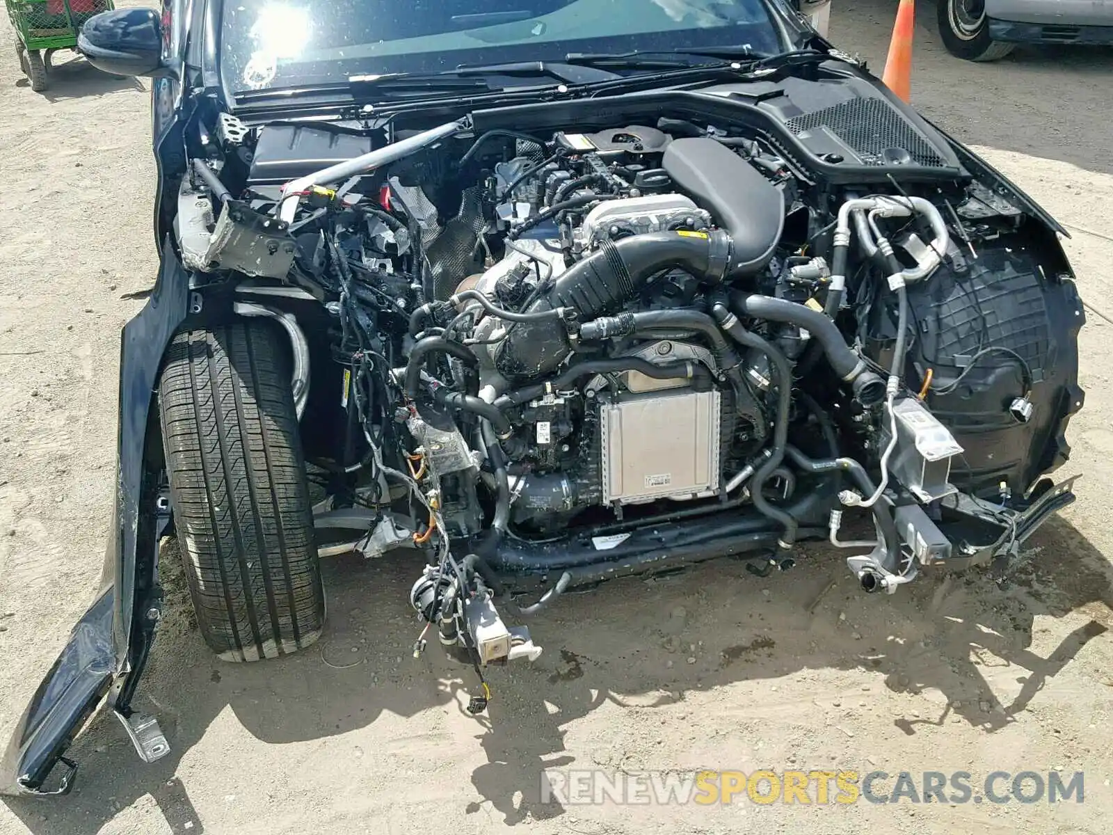 9 Photograph of a damaged car 55SWF8DB7KU295300 MERCEDES-BENZ C CLASS 2019