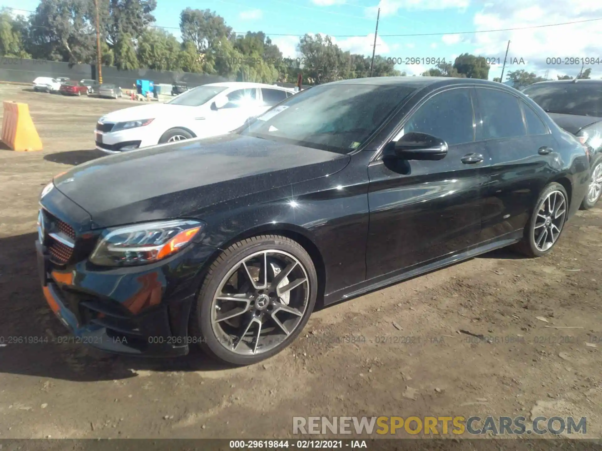 2 Photograph of a damaged car 55SWF8DB7KU298178 MERCEDES-BENZ C-CLASS 2019