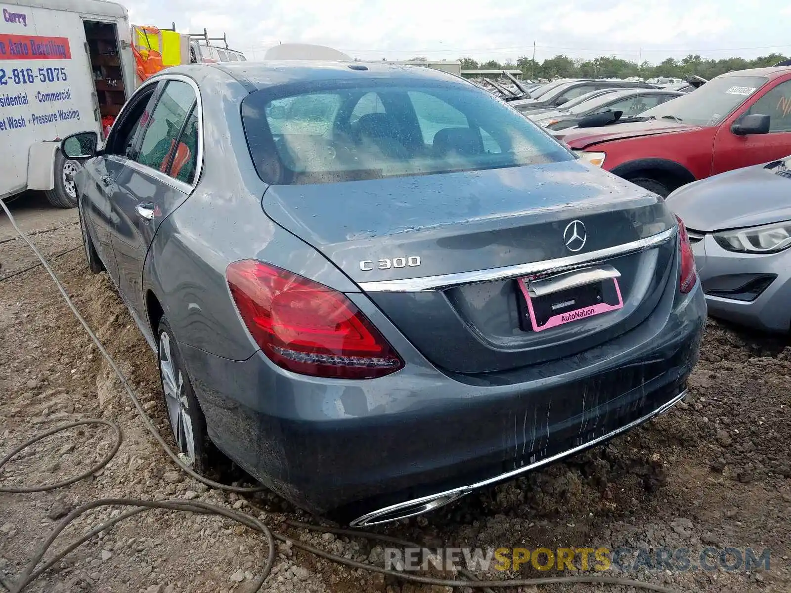 3 Photograph of a damaged car 55SWF8DB7KU298651 MERCEDES-BENZ C CLASS 2019