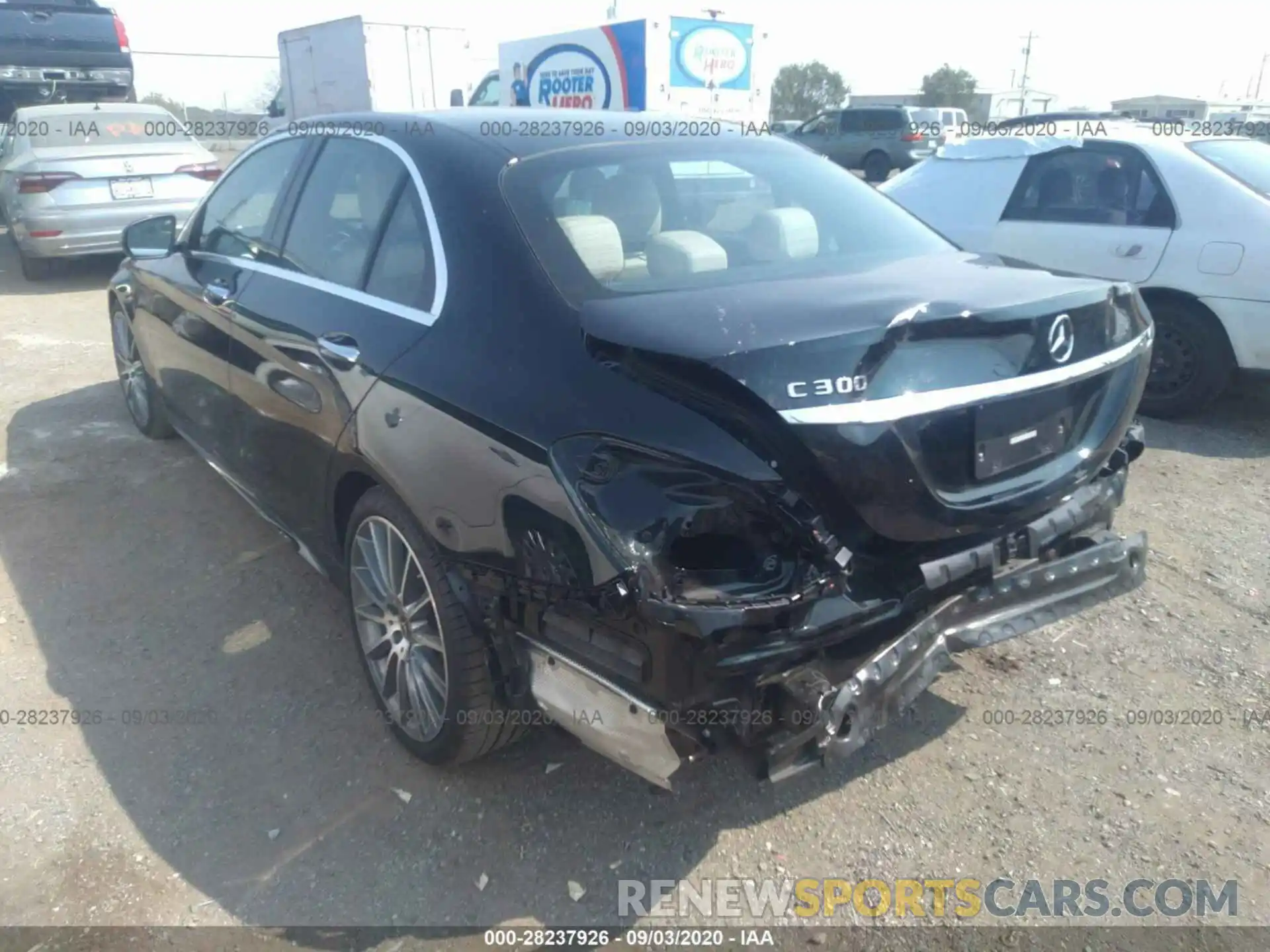 3 Photograph of a damaged car 55SWF8DB7KU299637 MERCEDES-BENZ C-CLASS 2019