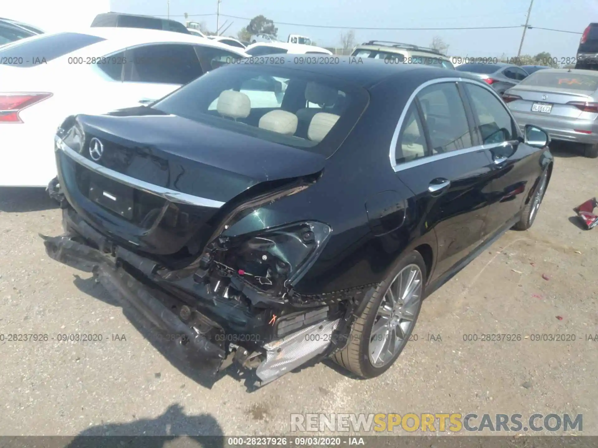 4 Photograph of a damaged car 55SWF8DB7KU299637 MERCEDES-BENZ C-CLASS 2019