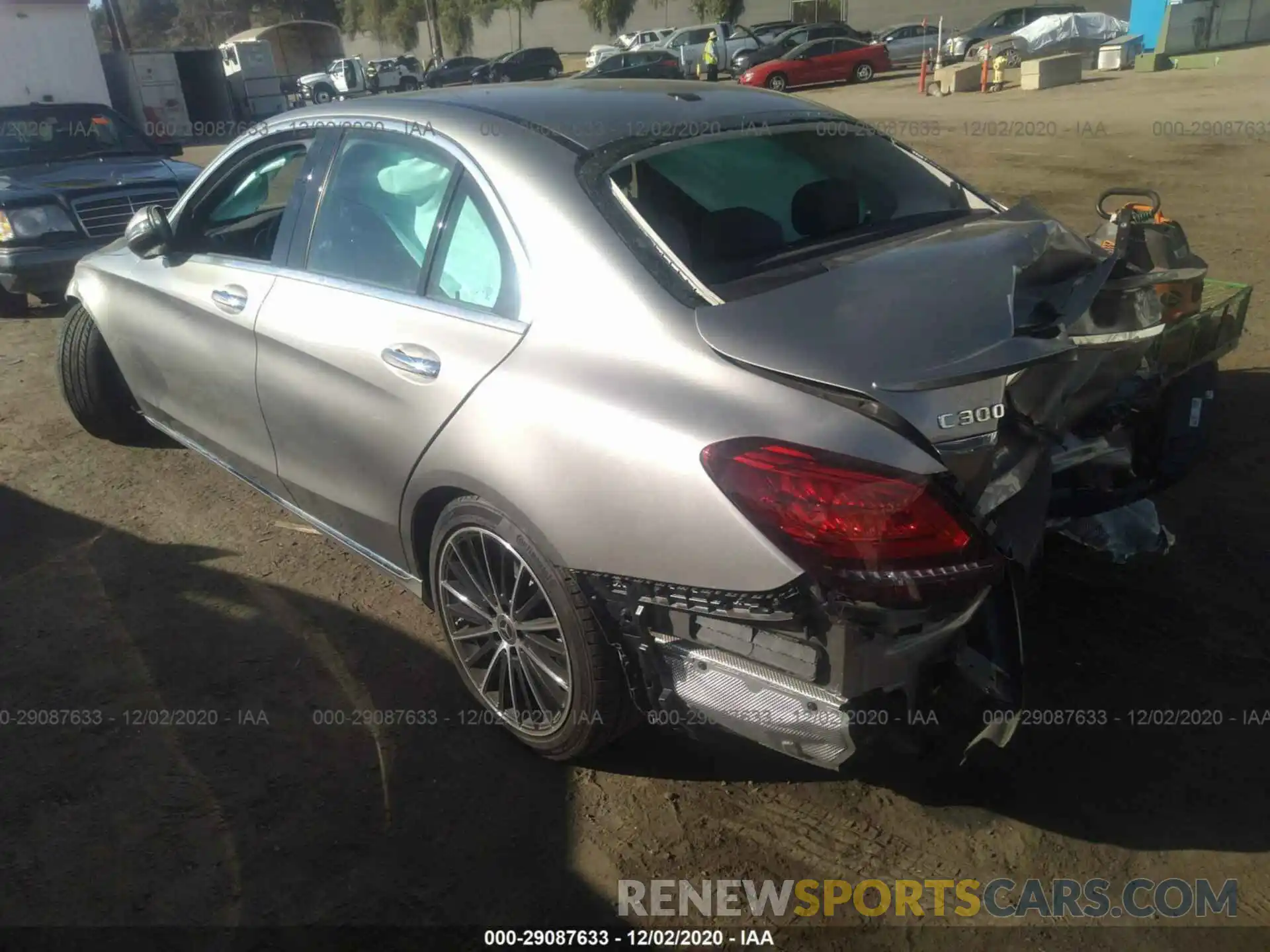 3 Photograph of a damaged car 55SWF8DB7KU299704 MERCEDES-BENZ C-CLASS 2019