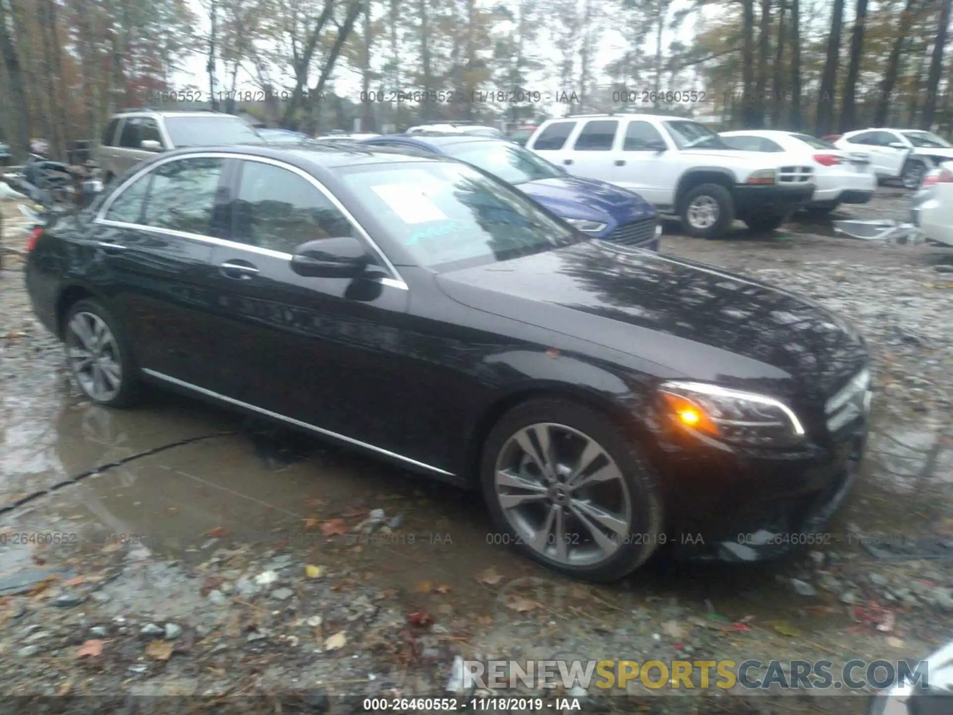 1 Photograph of a damaged car 55SWF8DB7KU301693 MERCEDES-BENZ C-CLASS 2019