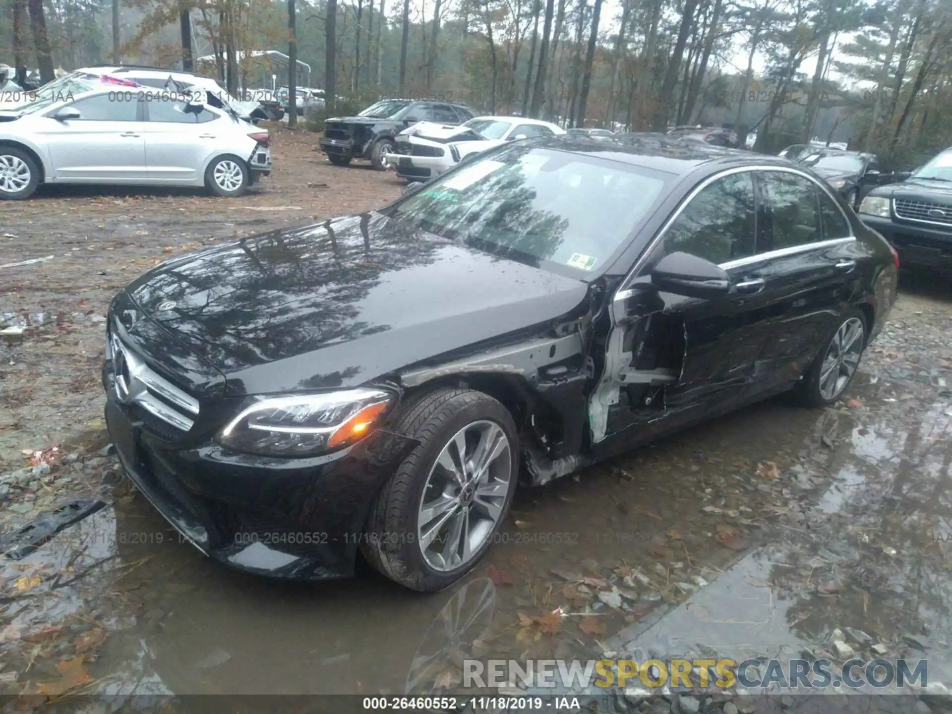 2 Photograph of a damaged car 55SWF8DB7KU301693 MERCEDES-BENZ C-CLASS 2019