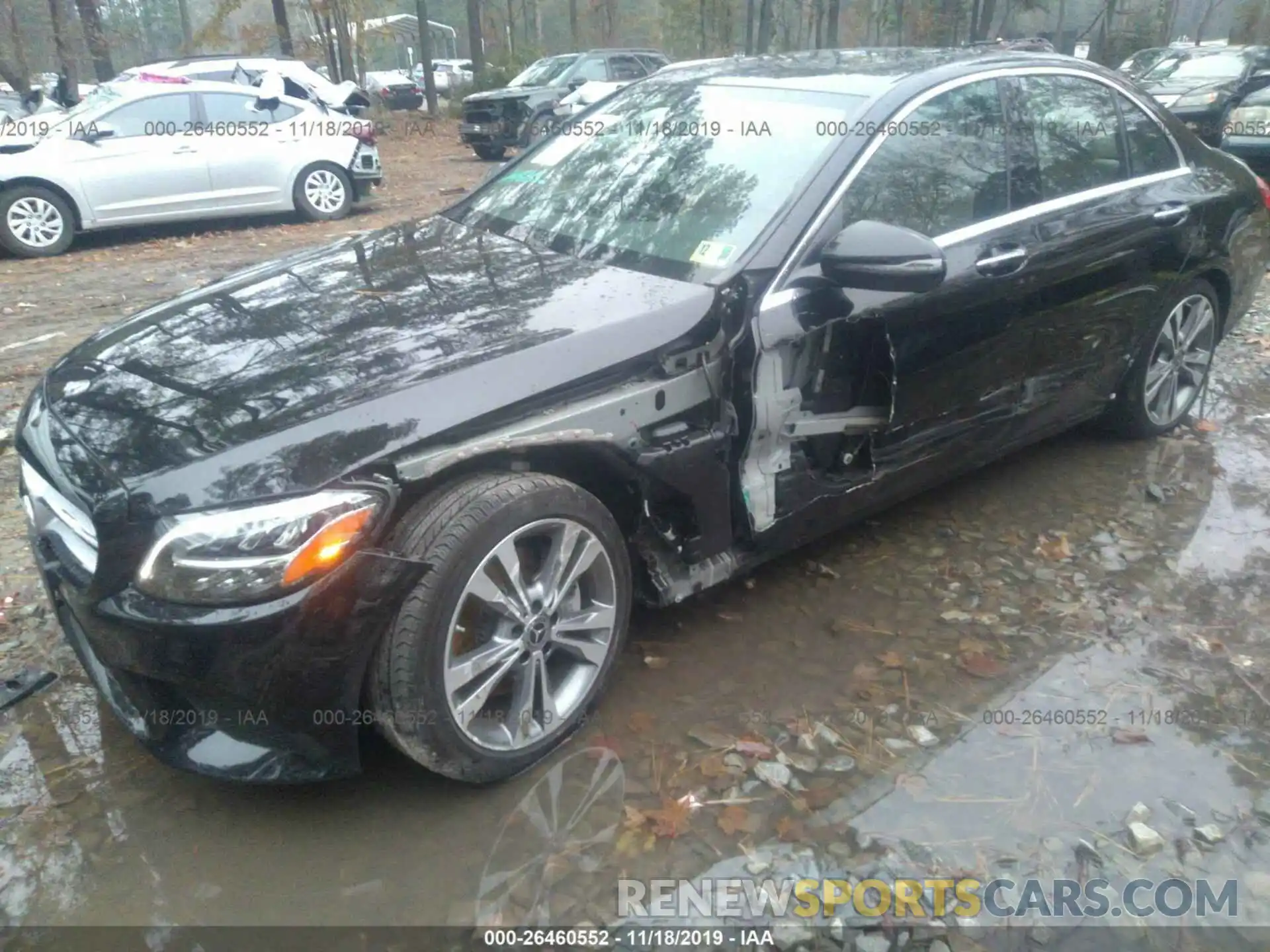 6 Photograph of a damaged car 55SWF8DB7KU301693 MERCEDES-BENZ C-CLASS 2019