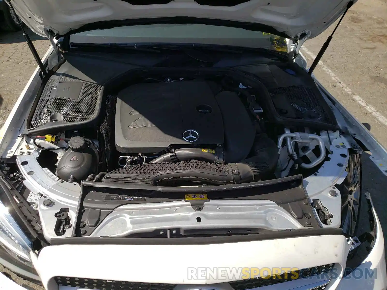 7 Photograph of a damaged car 55SWF8DB7KU307168 MERCEDES-BENZ C-CLASS 2019