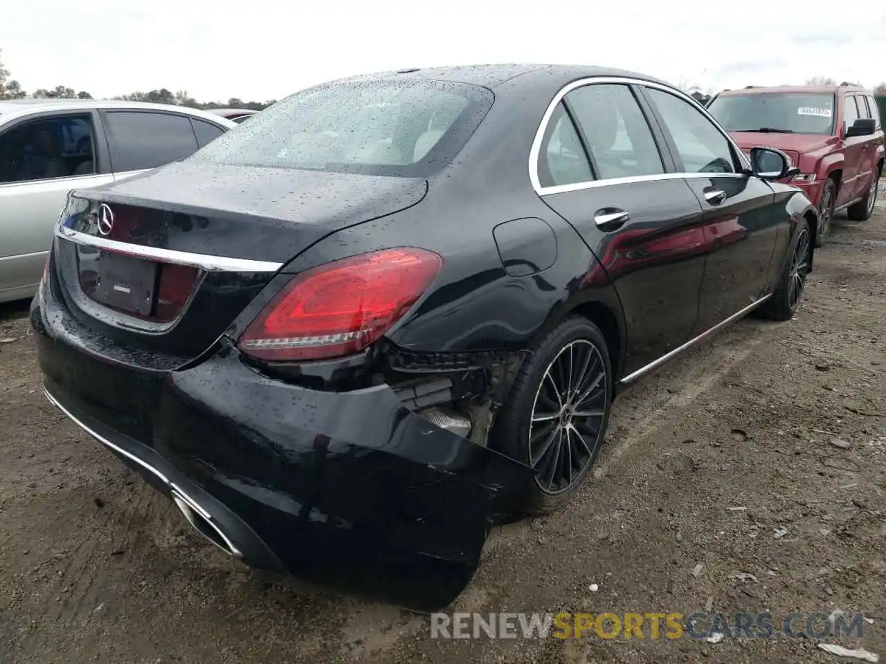 4 Photograph of a damaged car 55SWF8DB7KU307221 MERCEDES-BENZ C-CLASS 2019