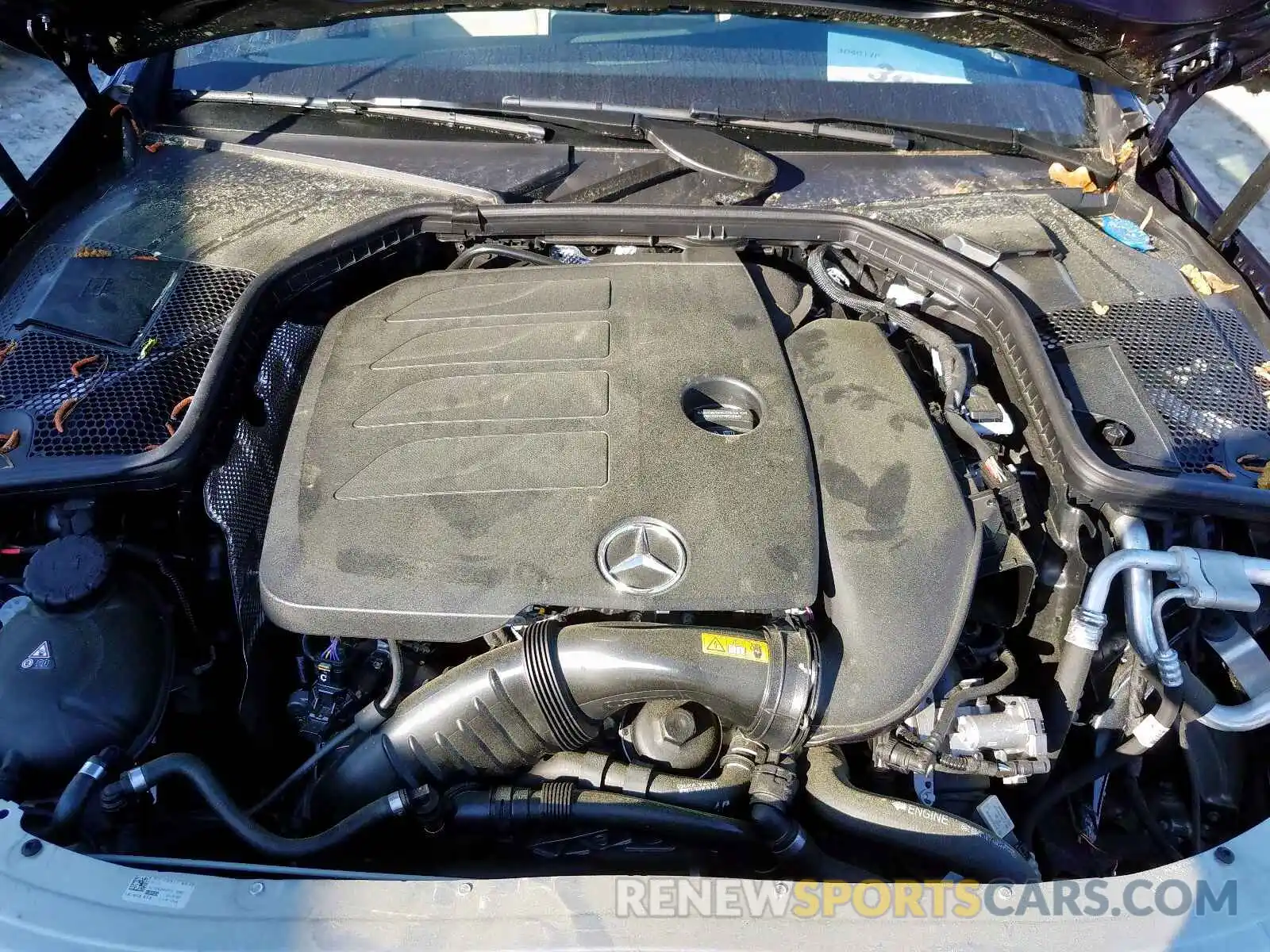 7 Photograph of a damaged car 55SWF8DB7KU307557 MERCEDES-BENZ C CLASS 2019