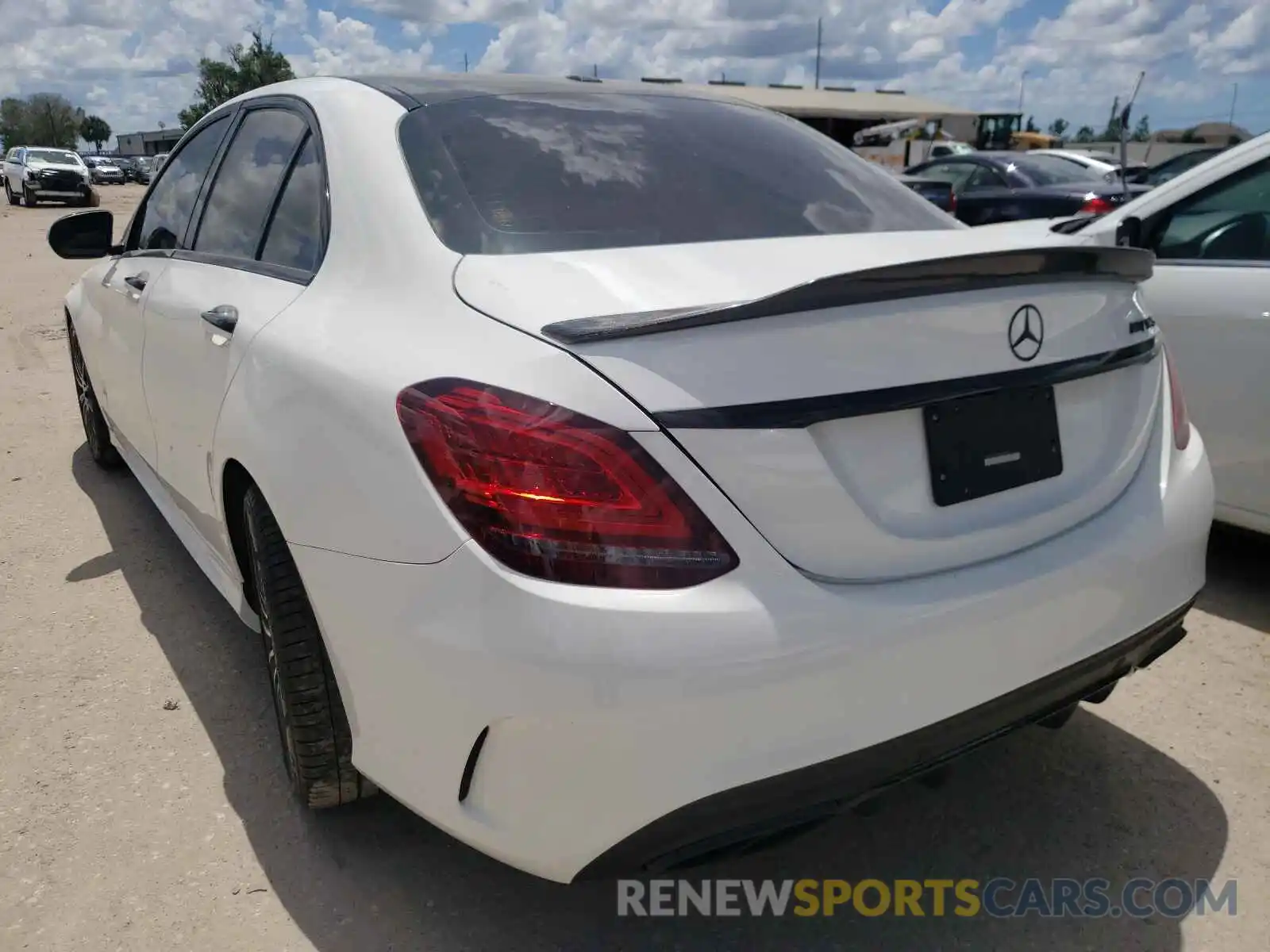 3 Photograph of a damaged car 55SWF8DB7KU307588 MERCEDES-BENZ C-CLASS 2019