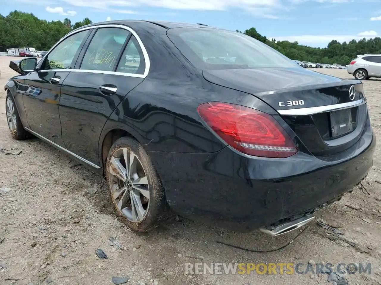 3 Photograph of a damaged car 55SWF8DB7KU307946 MERCEDES-BENZ C-CLASS 2019