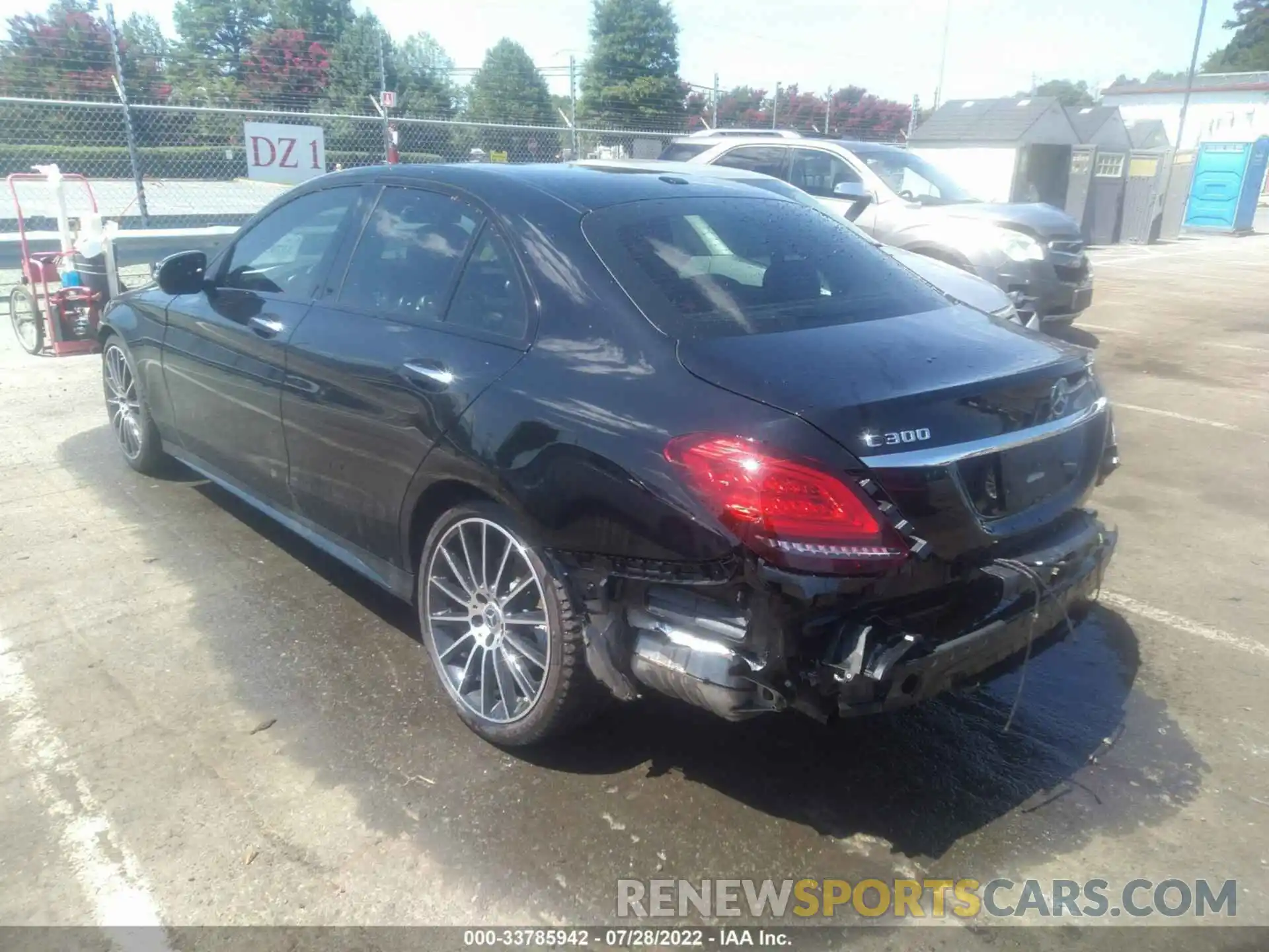 3 Photograph of a damaged car 55SWF8DB7KU310474 MERCEDES-BENZ C-CLASS 2019