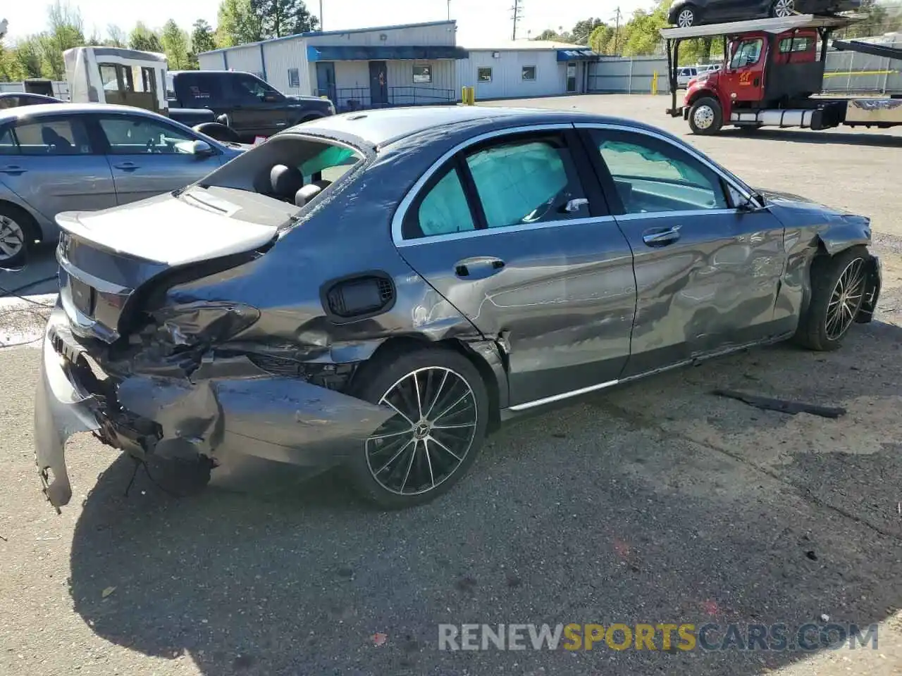 3 Photograph of a damaged car 55SWF8DB7KU312550 MERCEDES-BENZ C-CLASS 2019