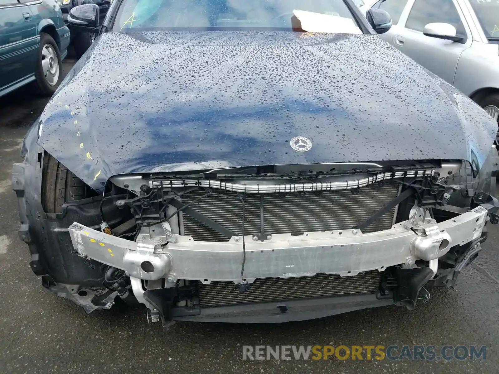 7 Photograph of a damaged car 55SWF8DB7KU313990 MERCEDES-BENZ C CLASS 2019