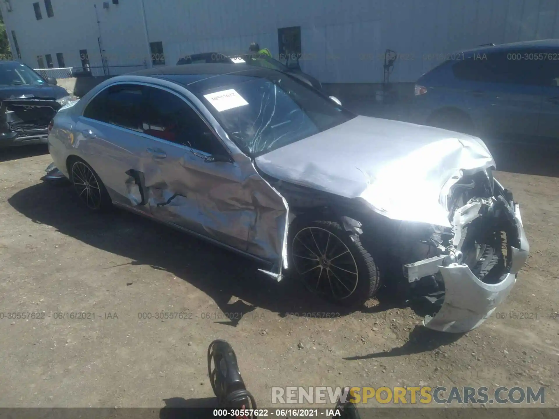 1 Photograph of a damaged car 55SWF8DB7KU314007 MERCEDES-BENZ C-CLASS 2019