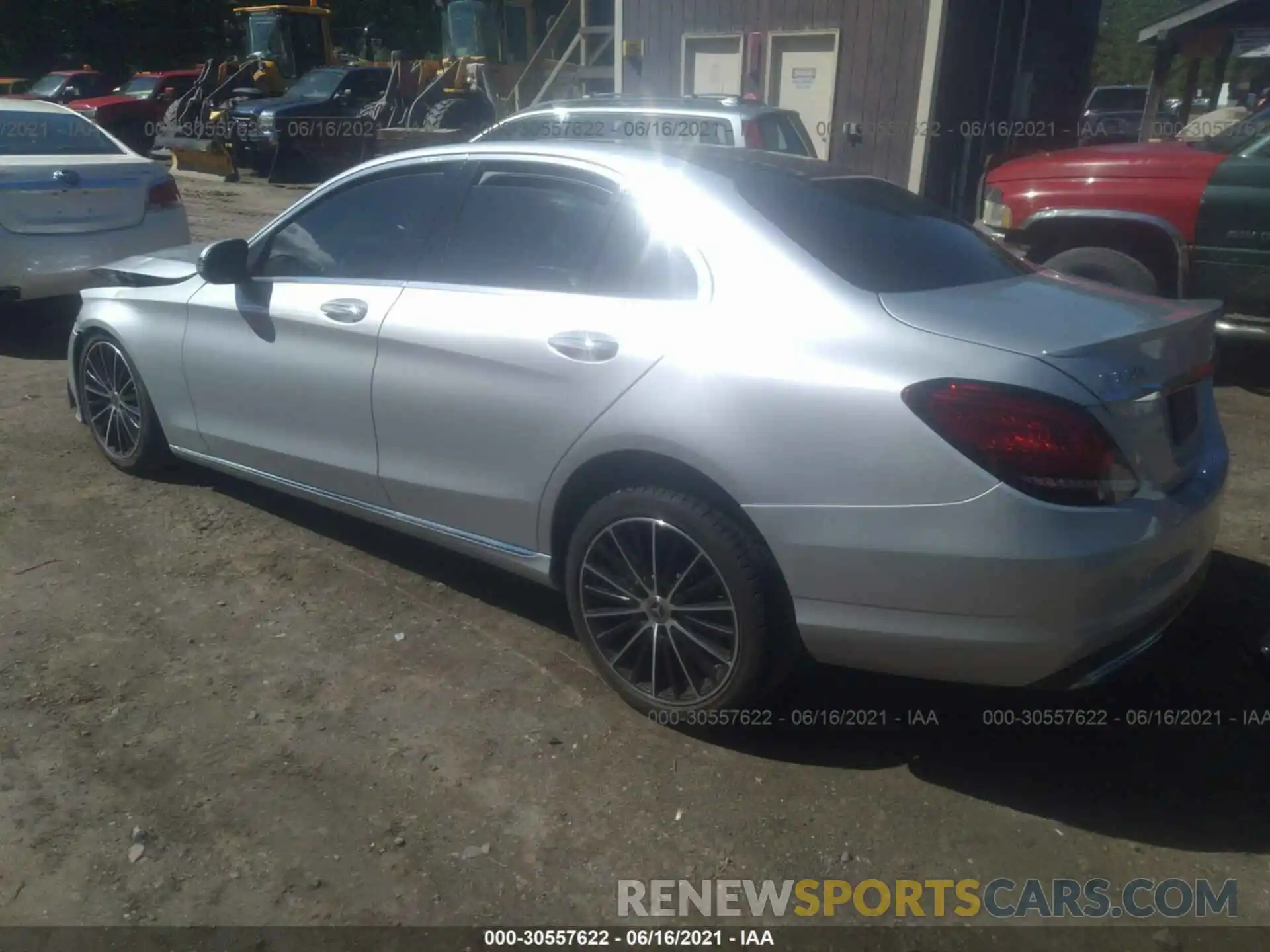 3 Photograph of a damaged car 55SWF8DB7KU314007 MERCEDES-BENZ C-CLASS 2019